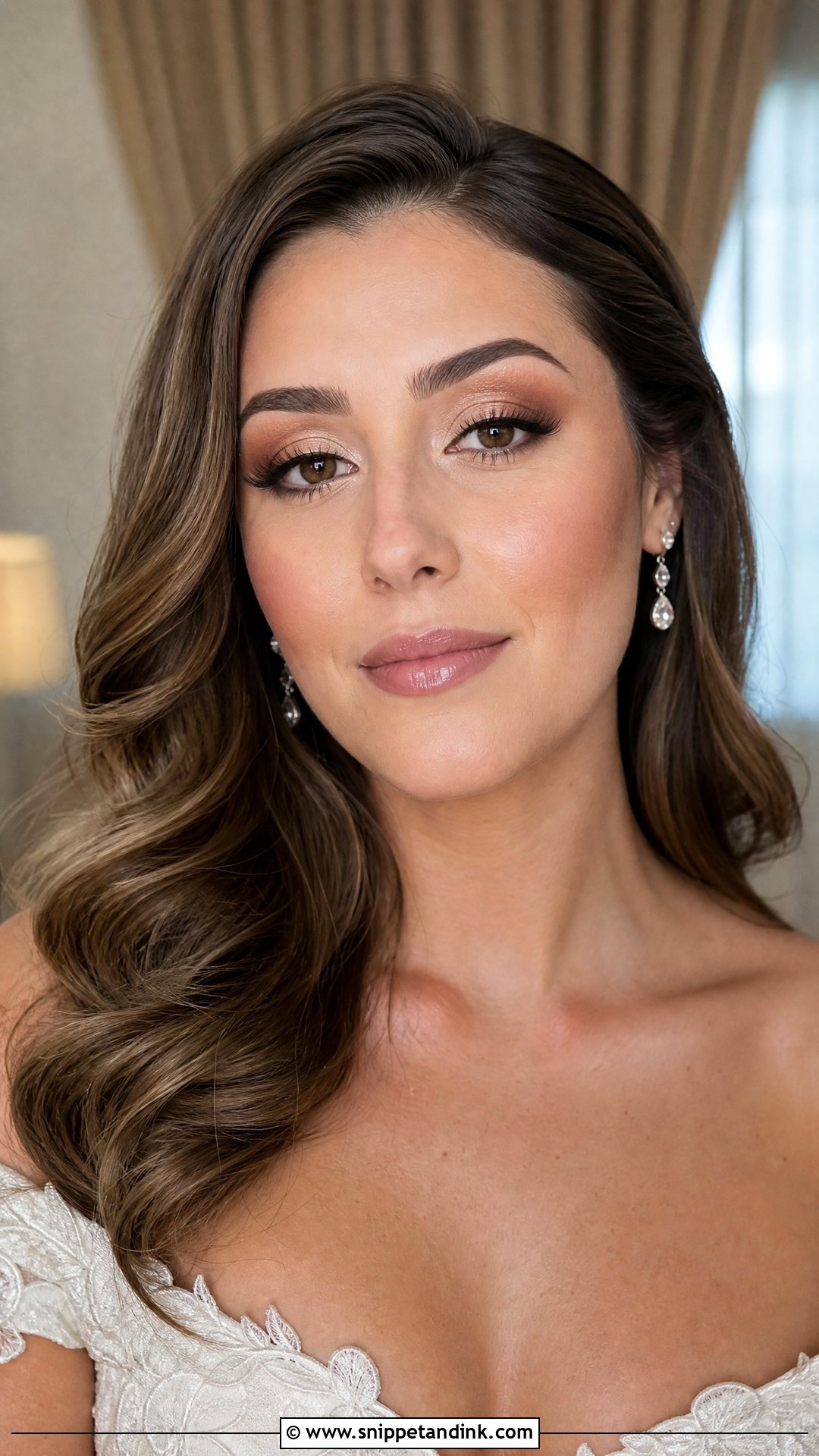 Soft Glam Bridal Eye Makeup - Snippet and Ink - 20 Bridal Makeup Eyes