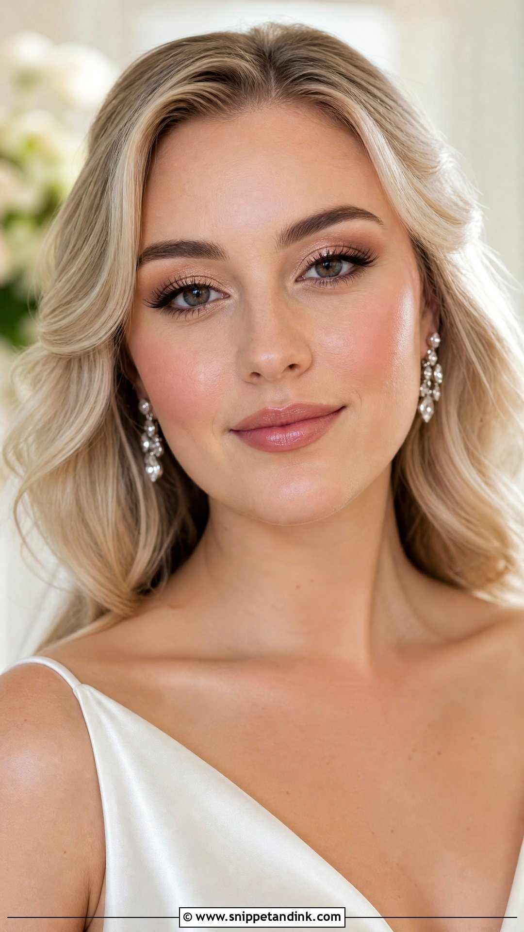 Soft Glam Bridal Eyeshadow - Snippet and Ink - 20 Bridal Eyeshadow Makeup Ideas