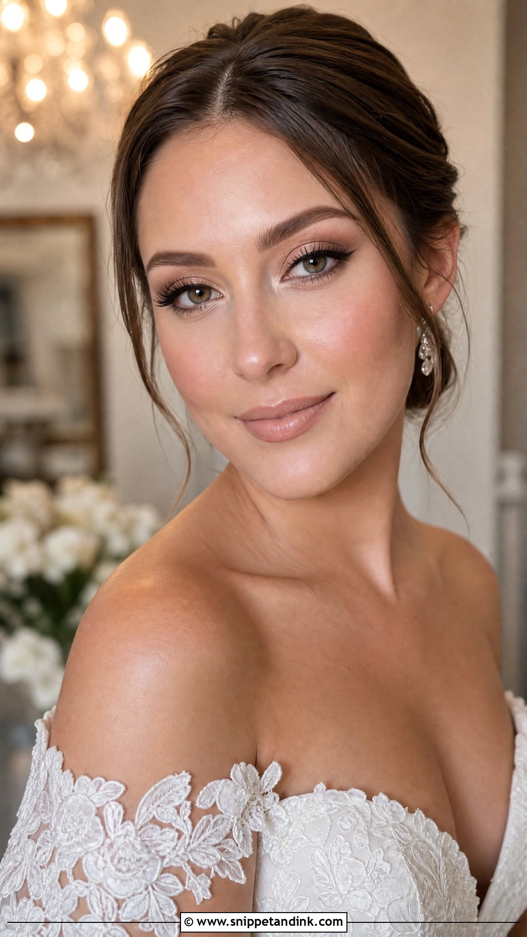 Soft Glam Bridal HD Makeup - Snippet and Ink - 20 Bridal HD Makeup Ideas