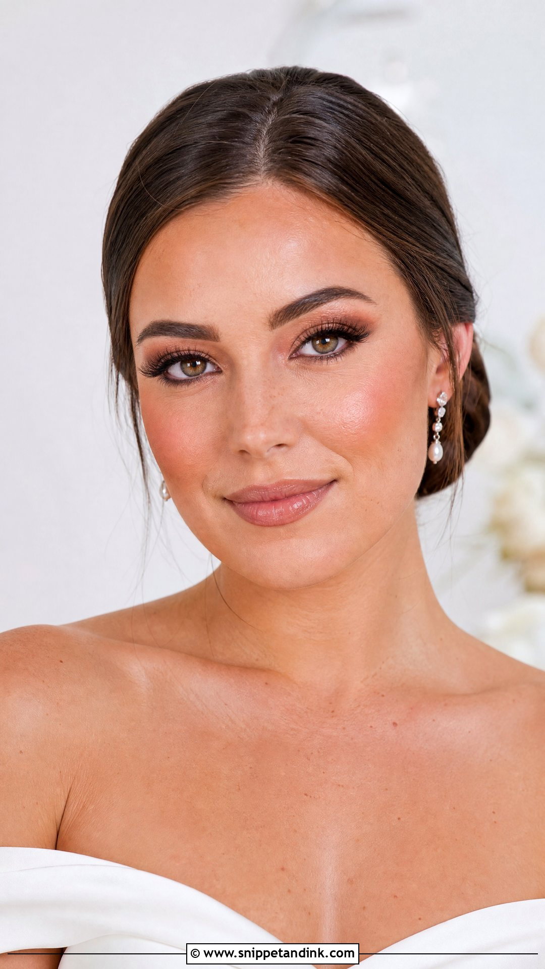 Soft Glam Bridal Makeup - Snippet and Ink - 20 Makeup Looks for Wedding Bride