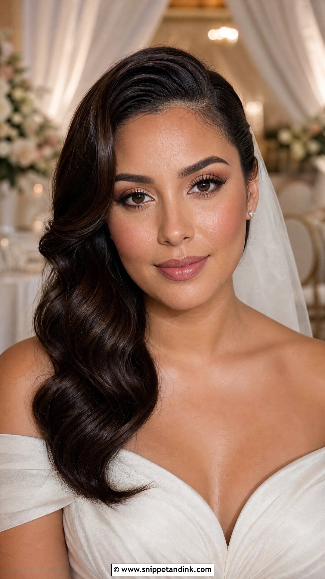 Soft Glam Bridal Makeup - Snippet and Ink - 20 Minimalist Wedding Makeup Ideas