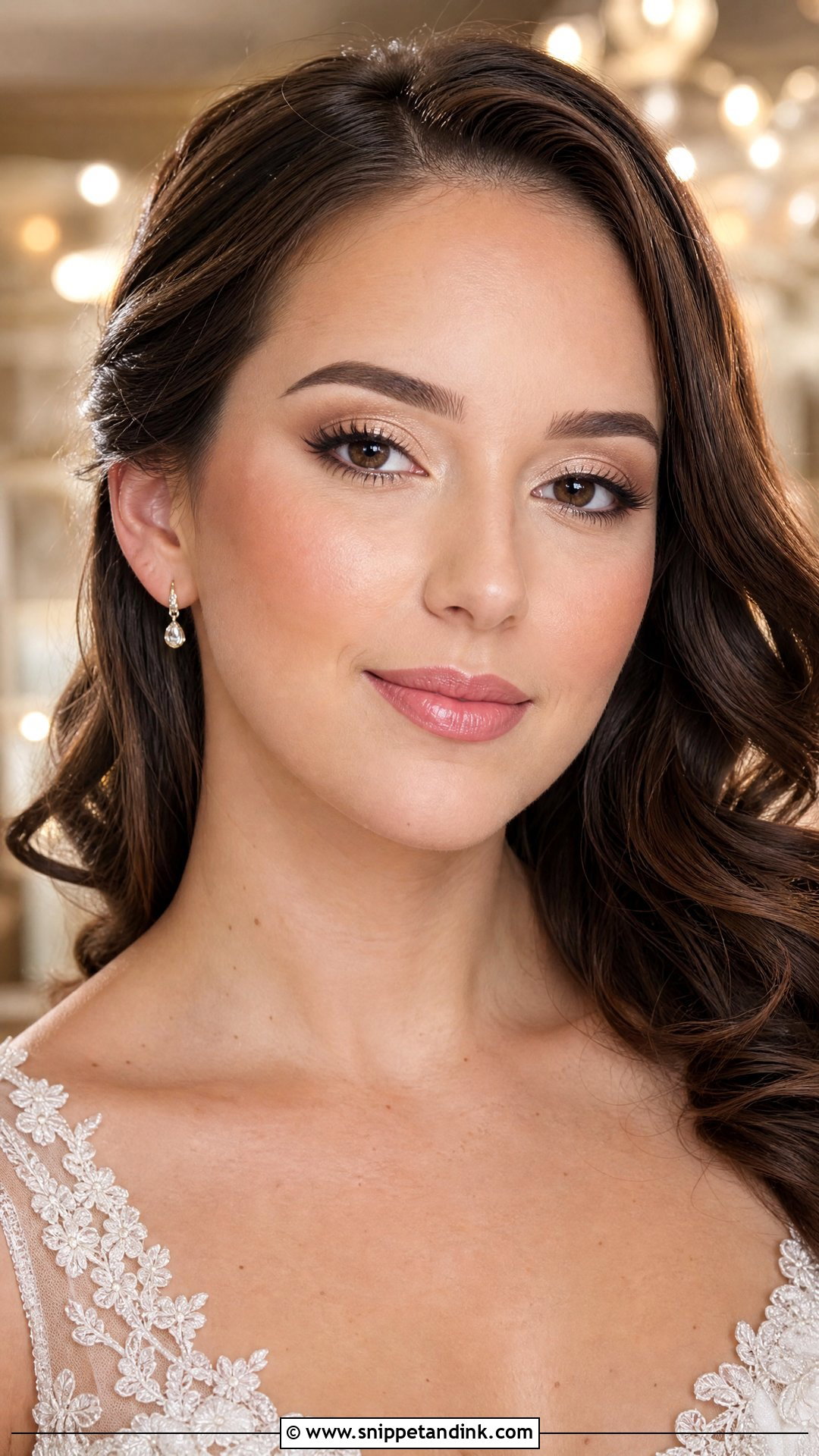 Soft Glam Bridal Makeup - Snippet and Ink - 20 Traditional Bridal Makeup Ideas