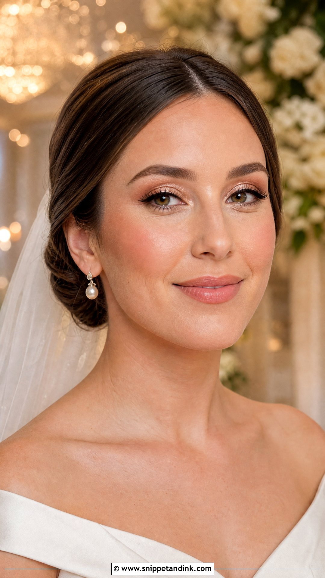 Soft Glam Bridal Makeup - Snippet and Ink - 20 Wedding Day Makeup for Bride Ideas