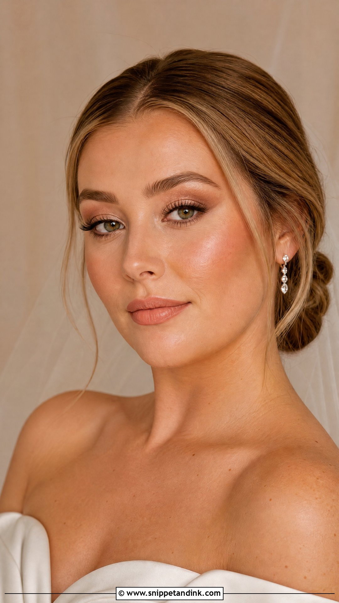 Soft Glam Bridal Makeup - Snippet and Ink - 20 Wedding Makeup Inspo Brides