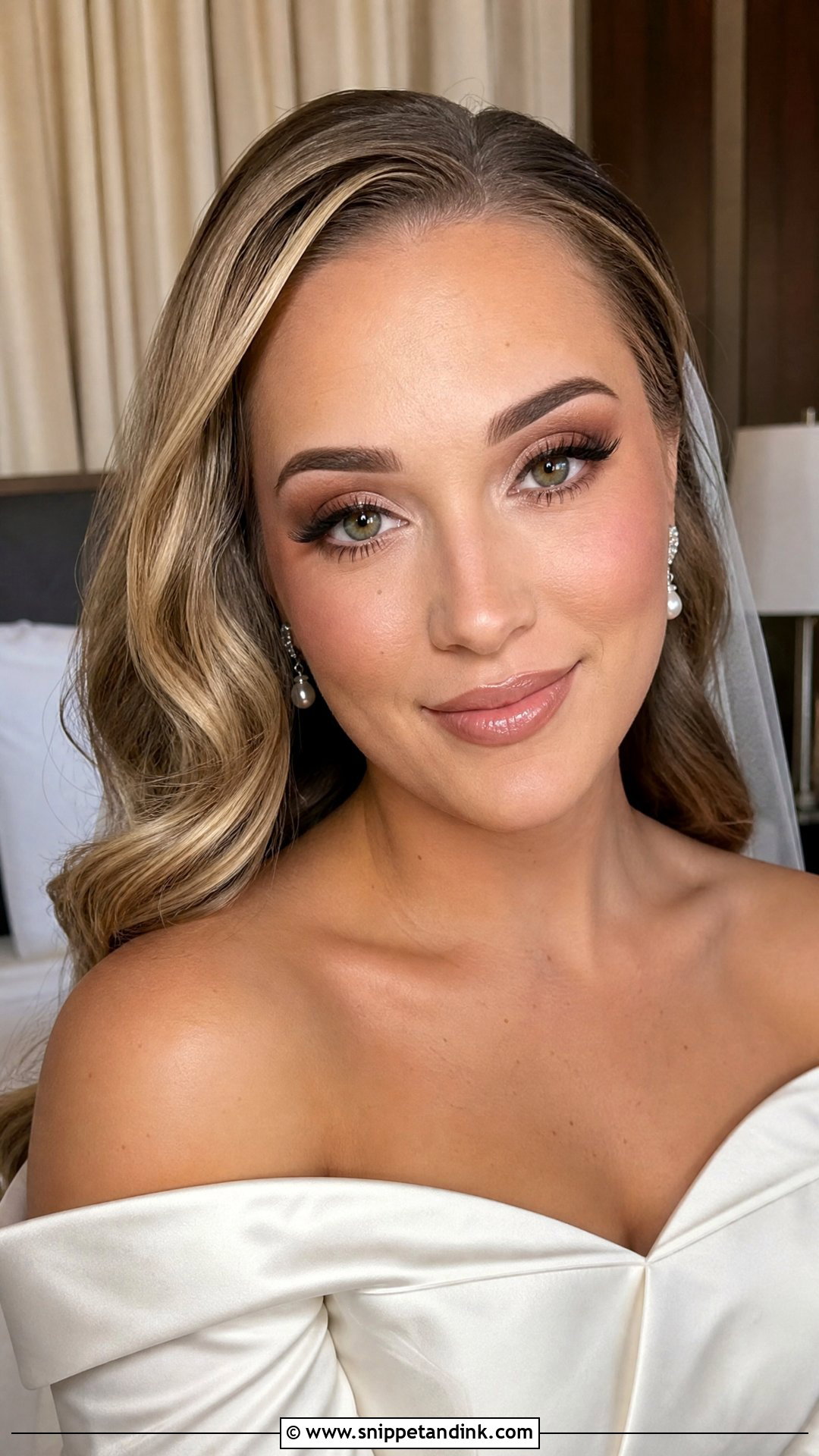Soft Glam Bridal Makeup - Snippet and Ink - 25 Ethereal Bridal Makeup Ideas
