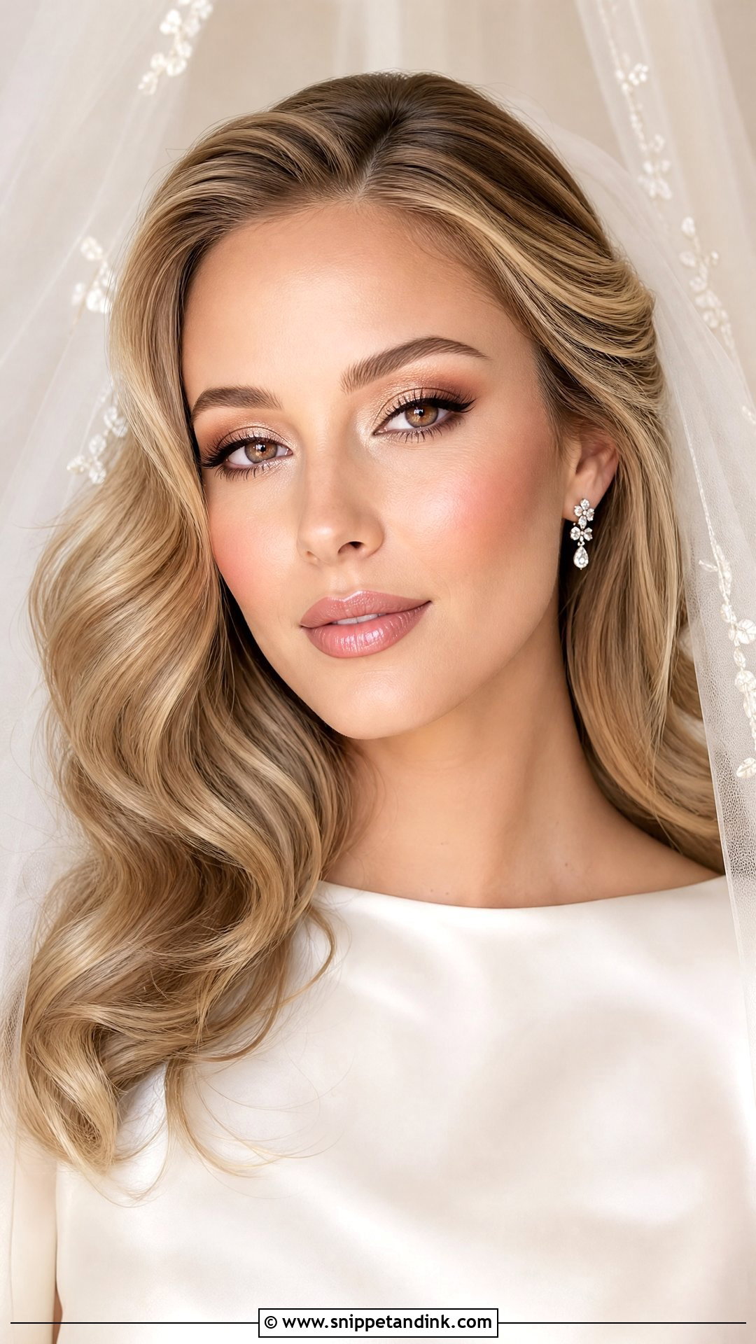 Soft Glam Bridal Makeup - Snippet and Ink - 25 Glam Bridal Makeup Ideas