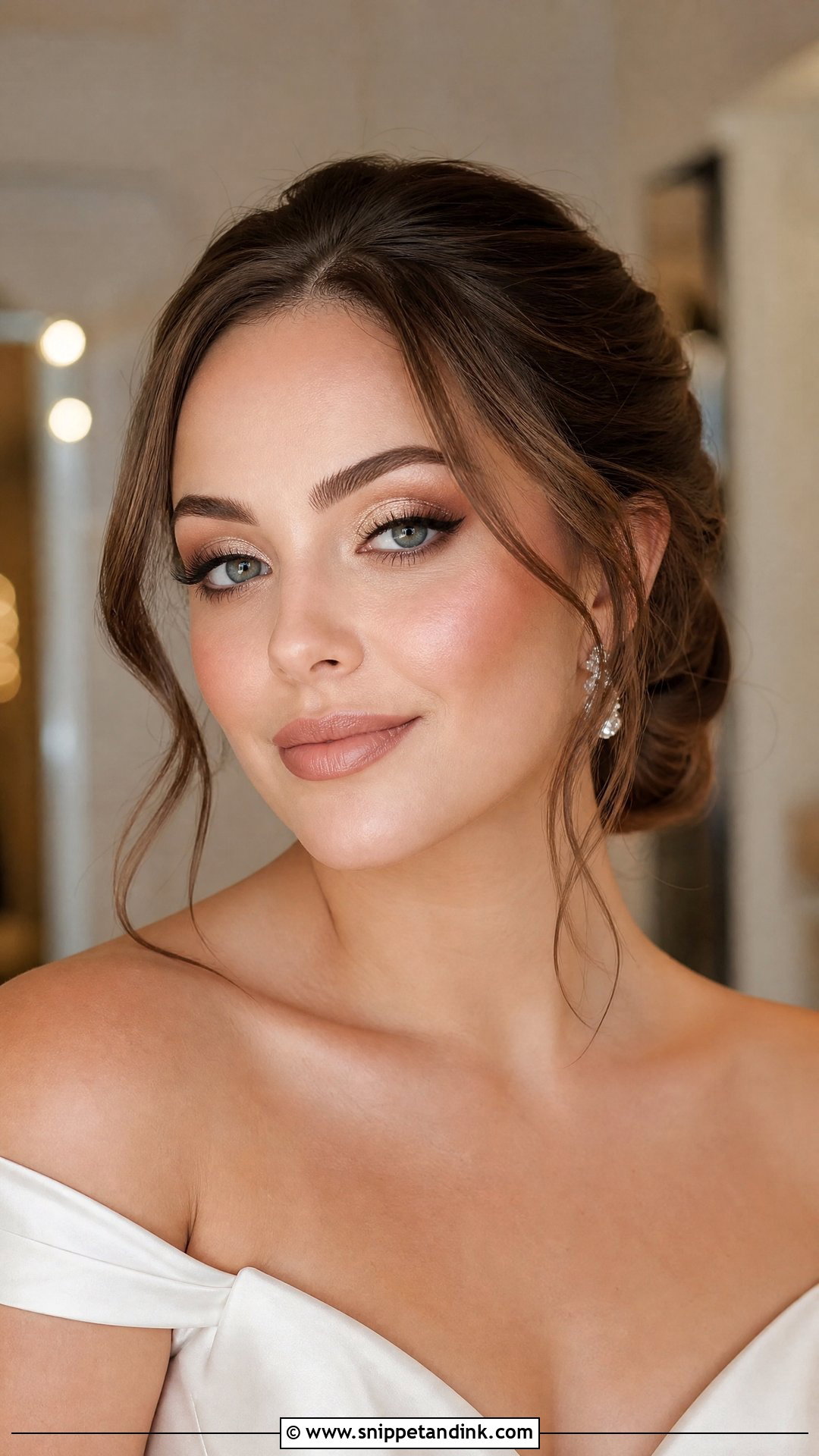 Soft Glam Bridal Makeup - Snippet and Ink - 20 Bridal Makeup Ideas Wedding Day