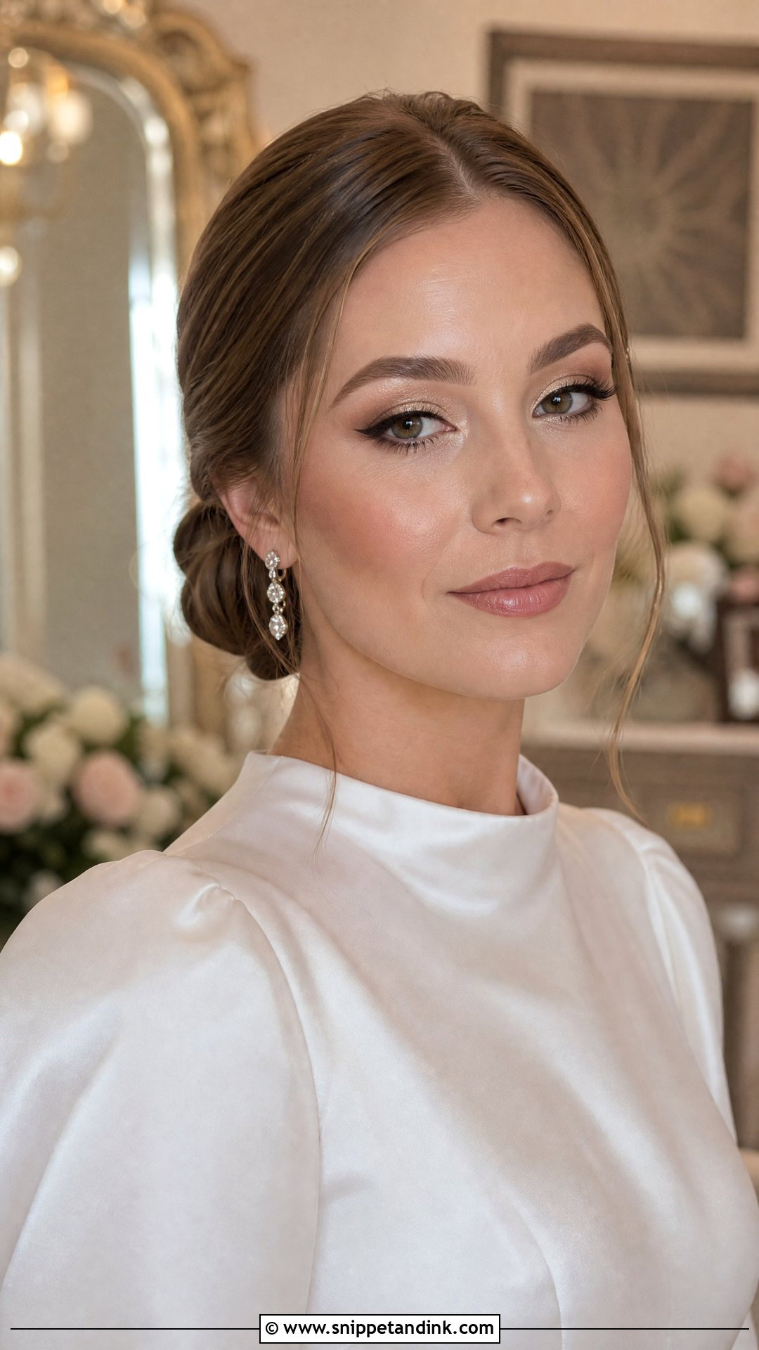 Soft Glam Bridal Makeup - Snippet and Ink - 25 Neutral Bridal Makeup Ideas