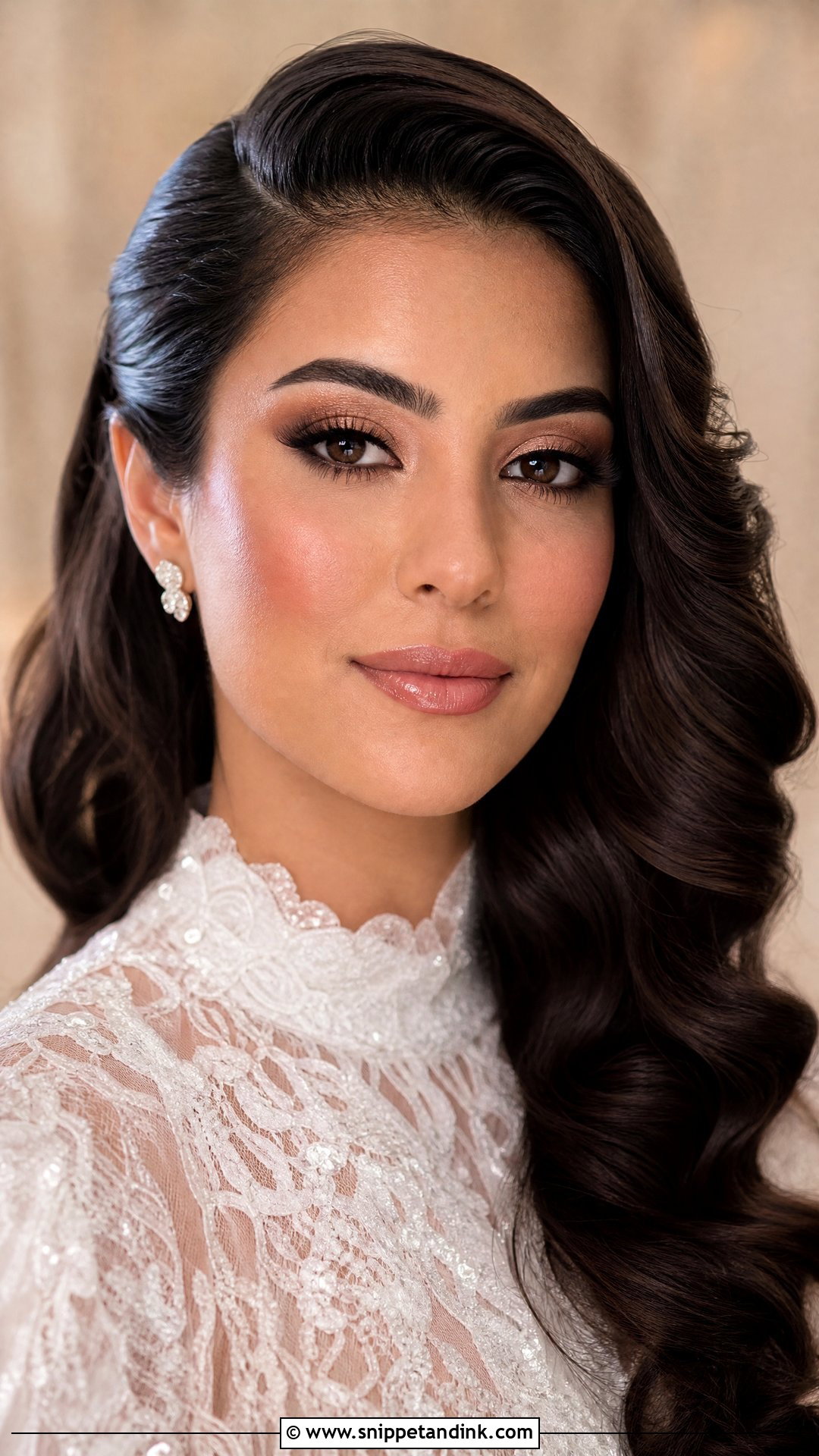 Soft Glam Bridal Makeup - Snippet and Ink - 25 Soft Romantic Bridal Makeup Ideas