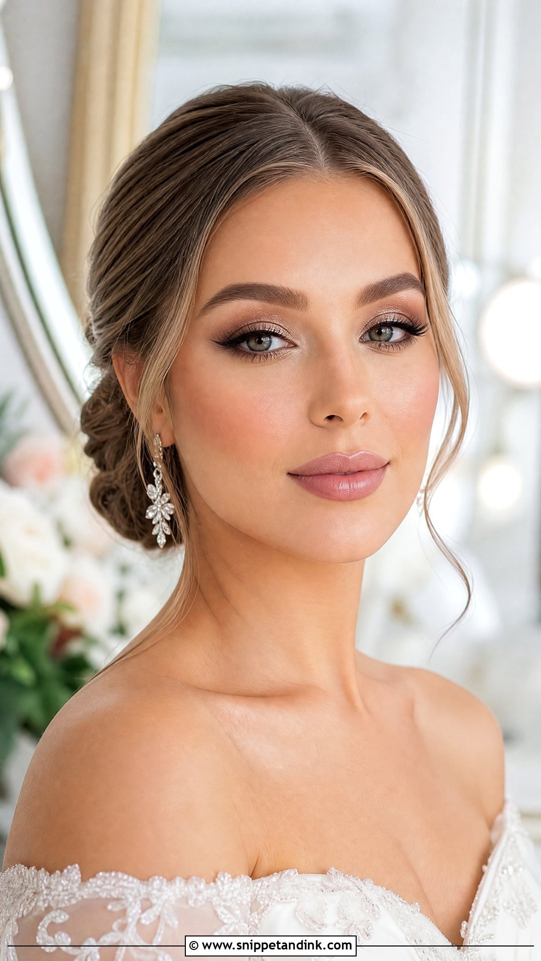 Soft Glam Bridal Makeup - Snippet and Ink - 25 Wedding Day Bridal Makeup Looks