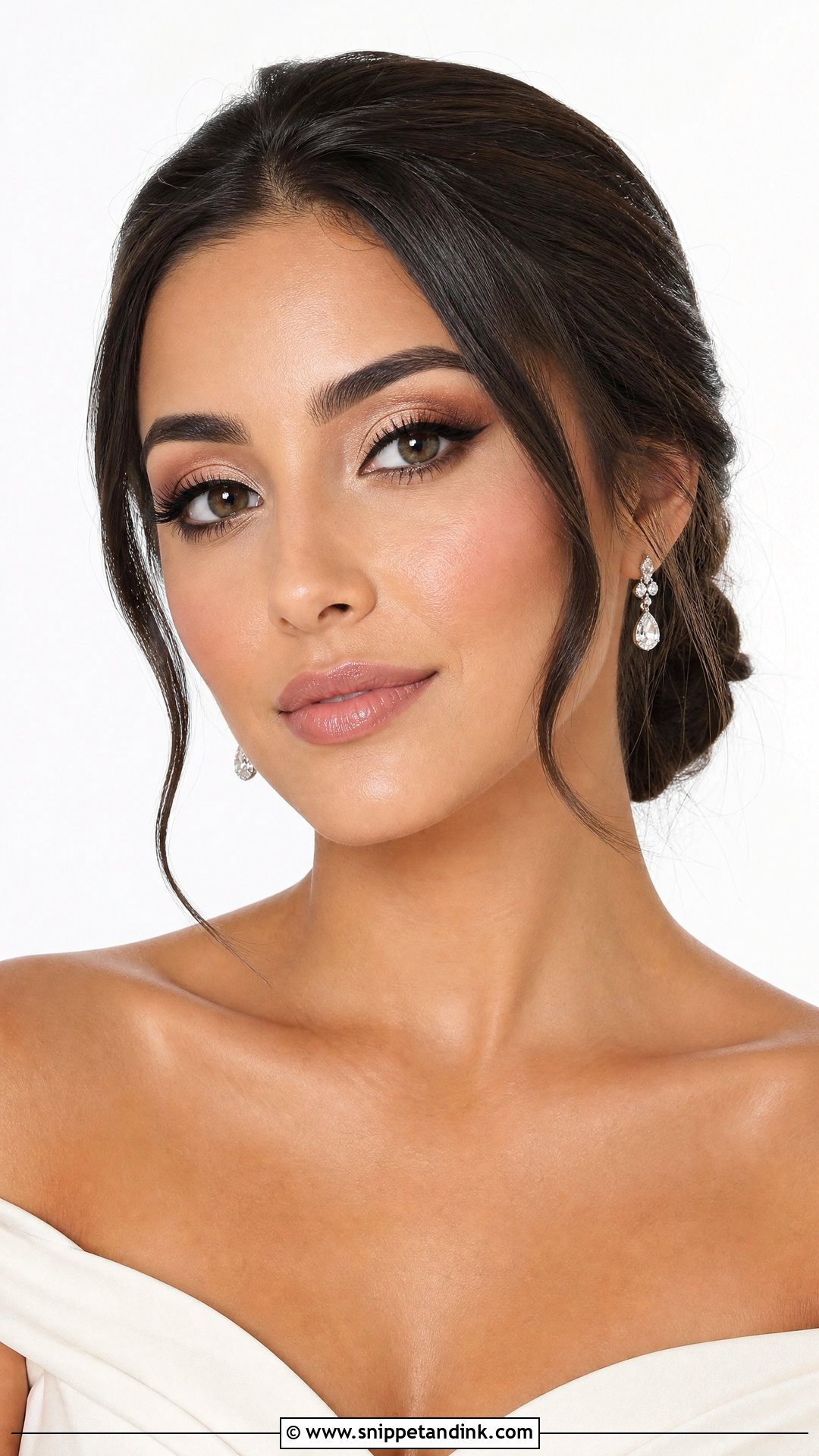 Soft Glam Bridal Makeup - Snippet and Ink - 35 Bridal Makeup Ideas