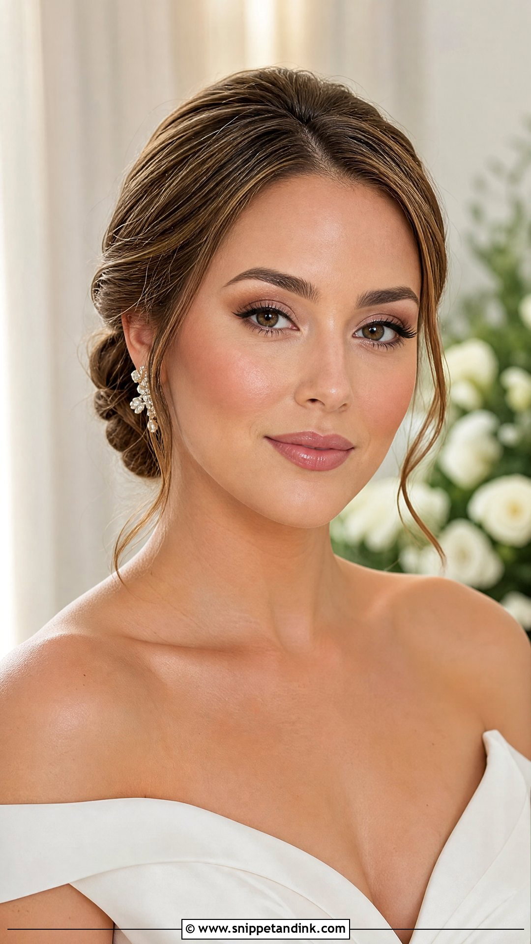Soft Glam Bridal Makeup - Snippet and Ink - 20 Brides Make Up Wedding Ideas