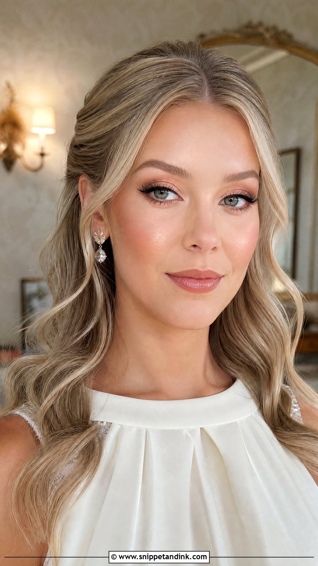 Soft Glam Bridal Makeup For Blondes - Snippet and Ink - 30 Bridal Makeup for Blondes