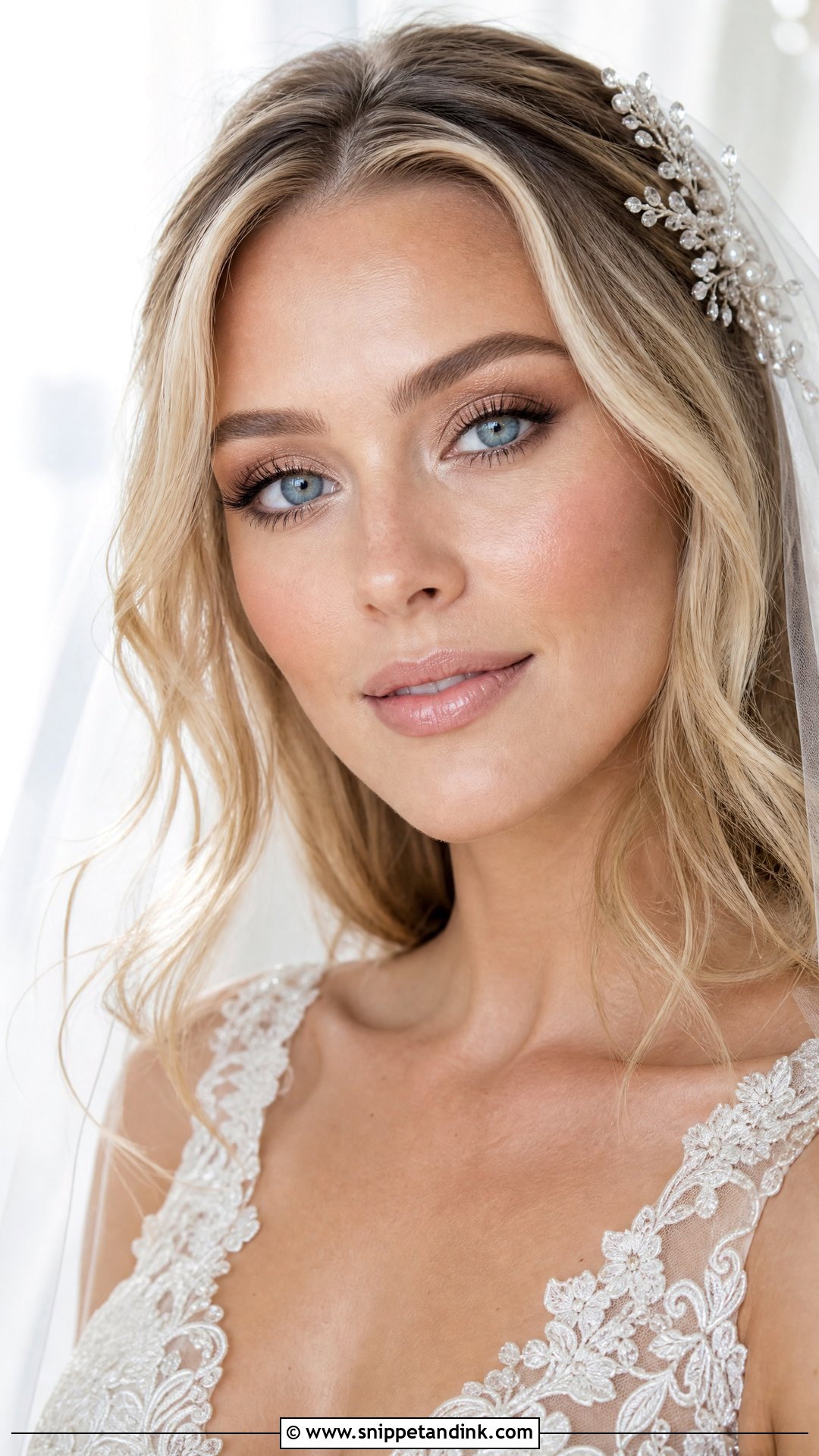 Soft Glam Bridal Makeup For Blue Eyes - Snippet and Ink - 20 Natural Glam Bridal Makeup for Blue Eyes
