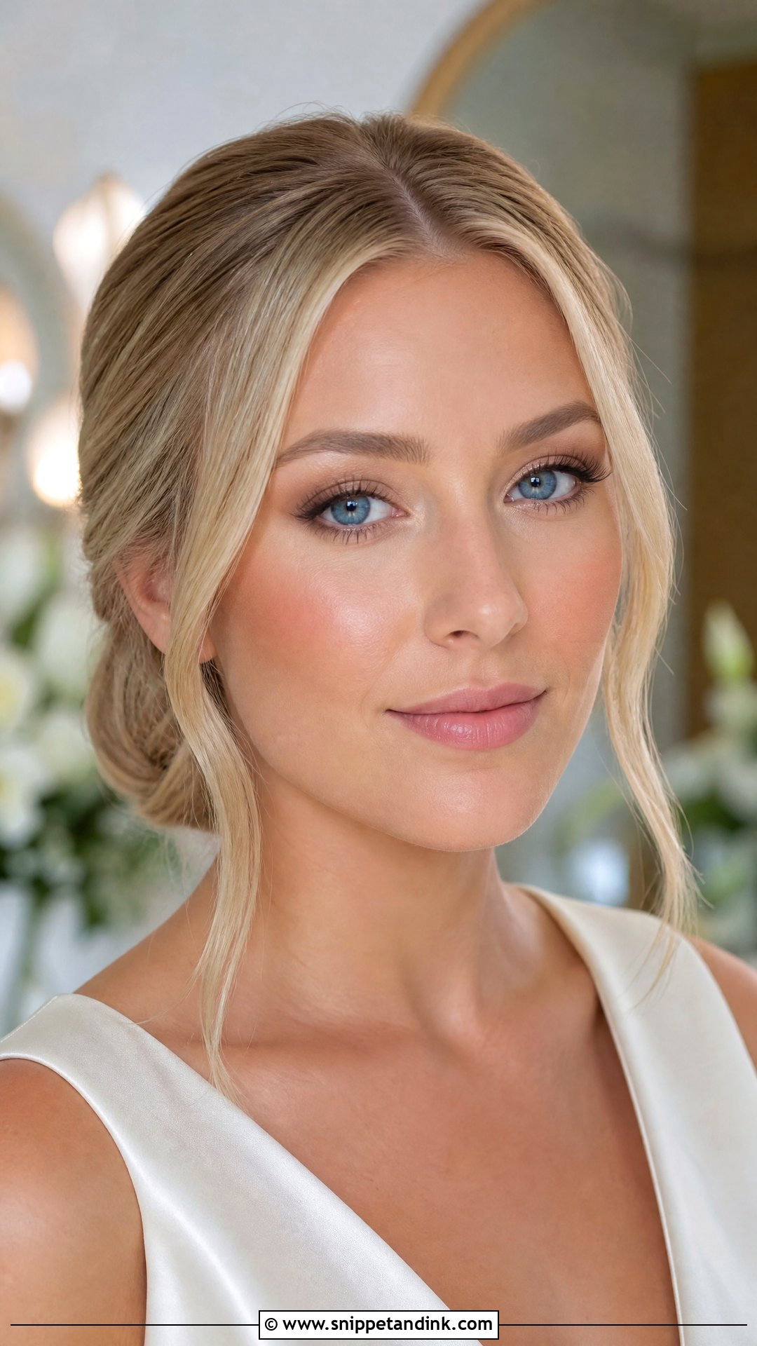 Soft Glam Bridal Makeup For Blue Eyes - Snippet and Ink - 20 Soft Glam Wedding Makeup for Blue Eyes