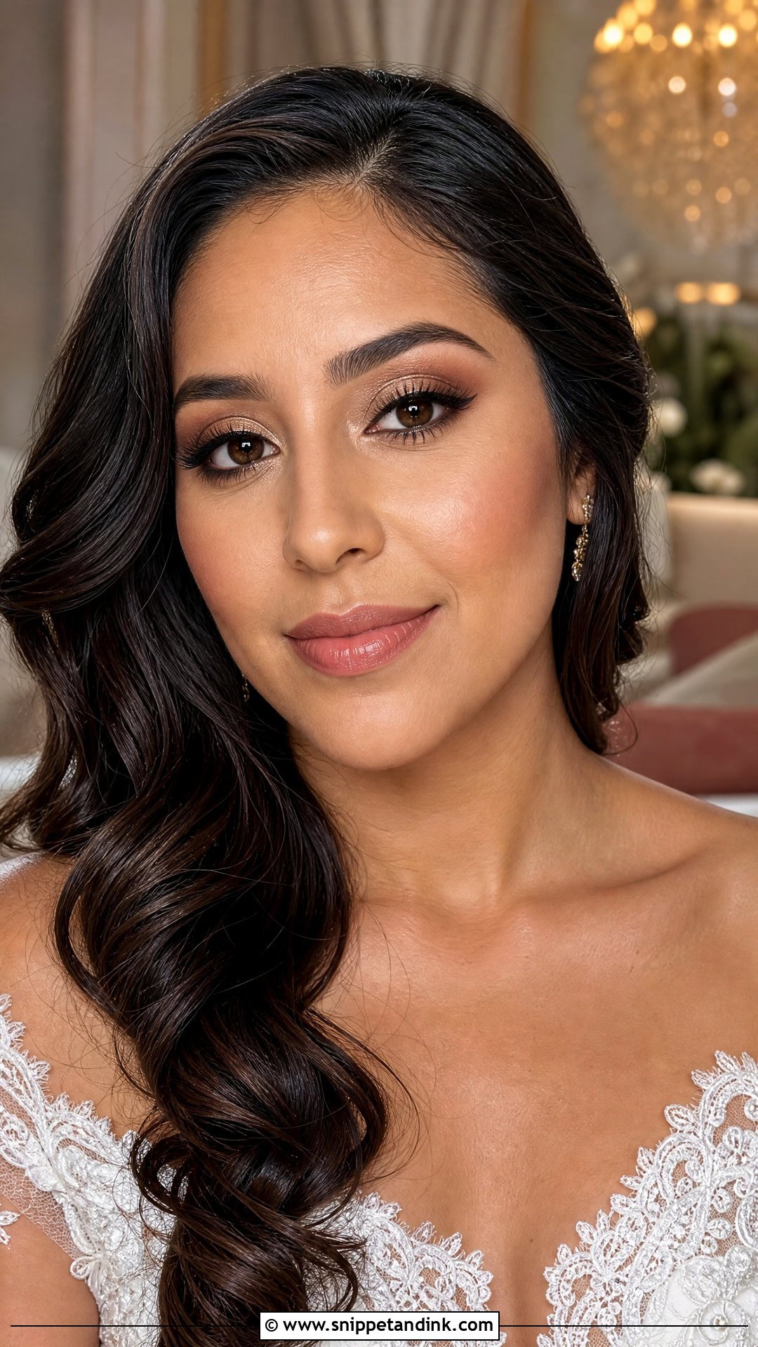 Soft Glam Bridal Makeup For Brown Eyes - Snippet and Ink - 20 Soft Bridal Makeup for Brown Eyes