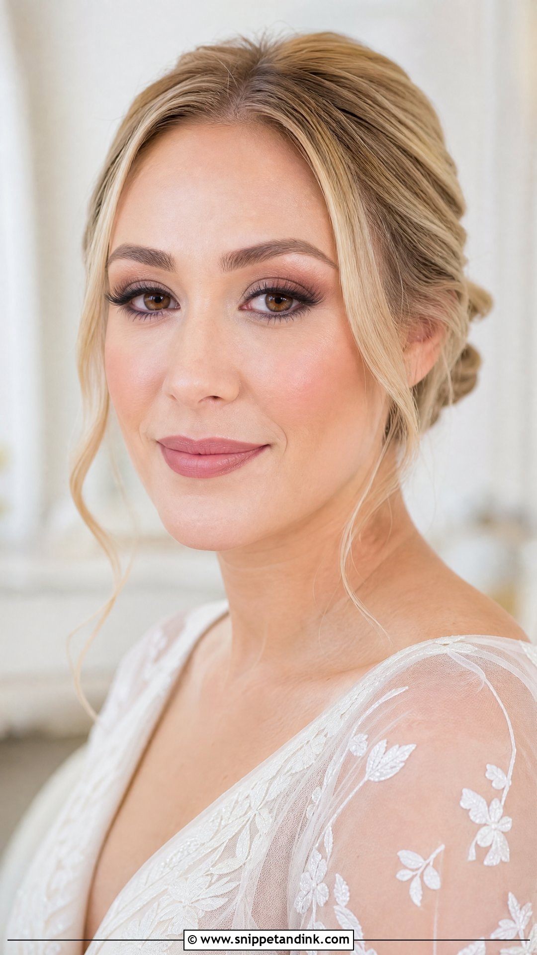 Soft Glam Bridal Makeup For Brown Eyes And Fair Skin - Snippet and Ink - 30 Soft Glam Bridal Makeup for Brown Eyes