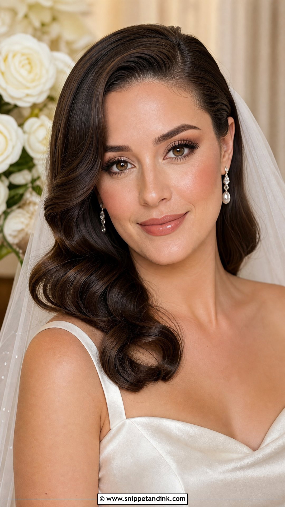 Soft Glam Bridal Makeup For Brown Eyes Brunettes - Snippet and Ink - 25 Bridal Makeup for Brown Eyes Brunettes