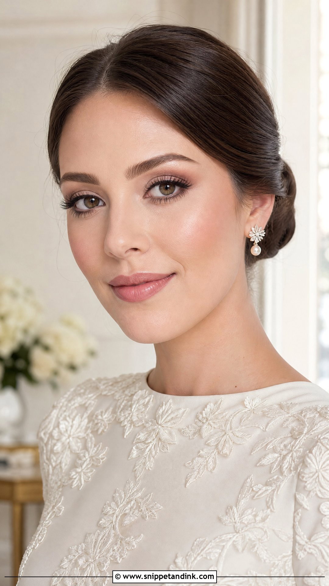 Soft Glam Bridal Makeup For Fair Skin - Snippet and Ink - 20 Bridal Makeup for Fair Skin Ideas
