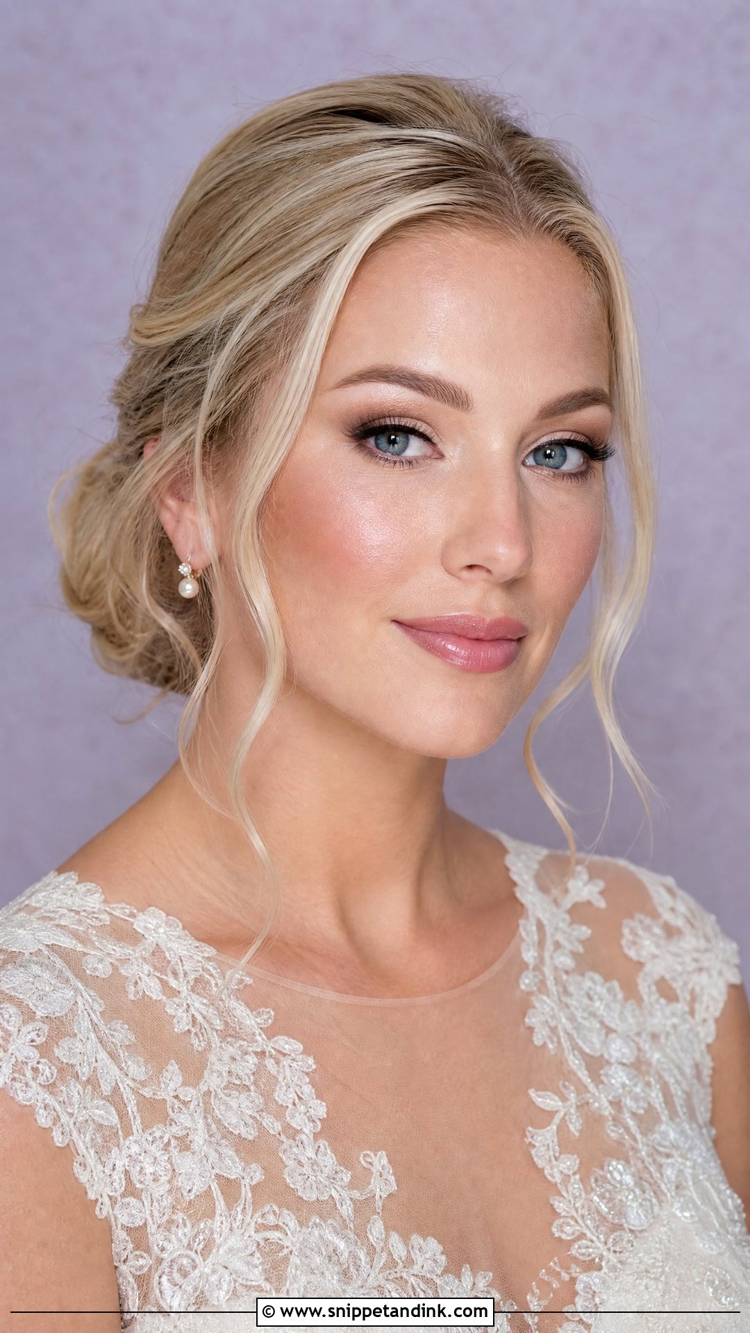 Soft Glam Bridal Makeup For Fair Skin - Snippet and Ink - 25 Soft Glam Wedding Makeup Brides