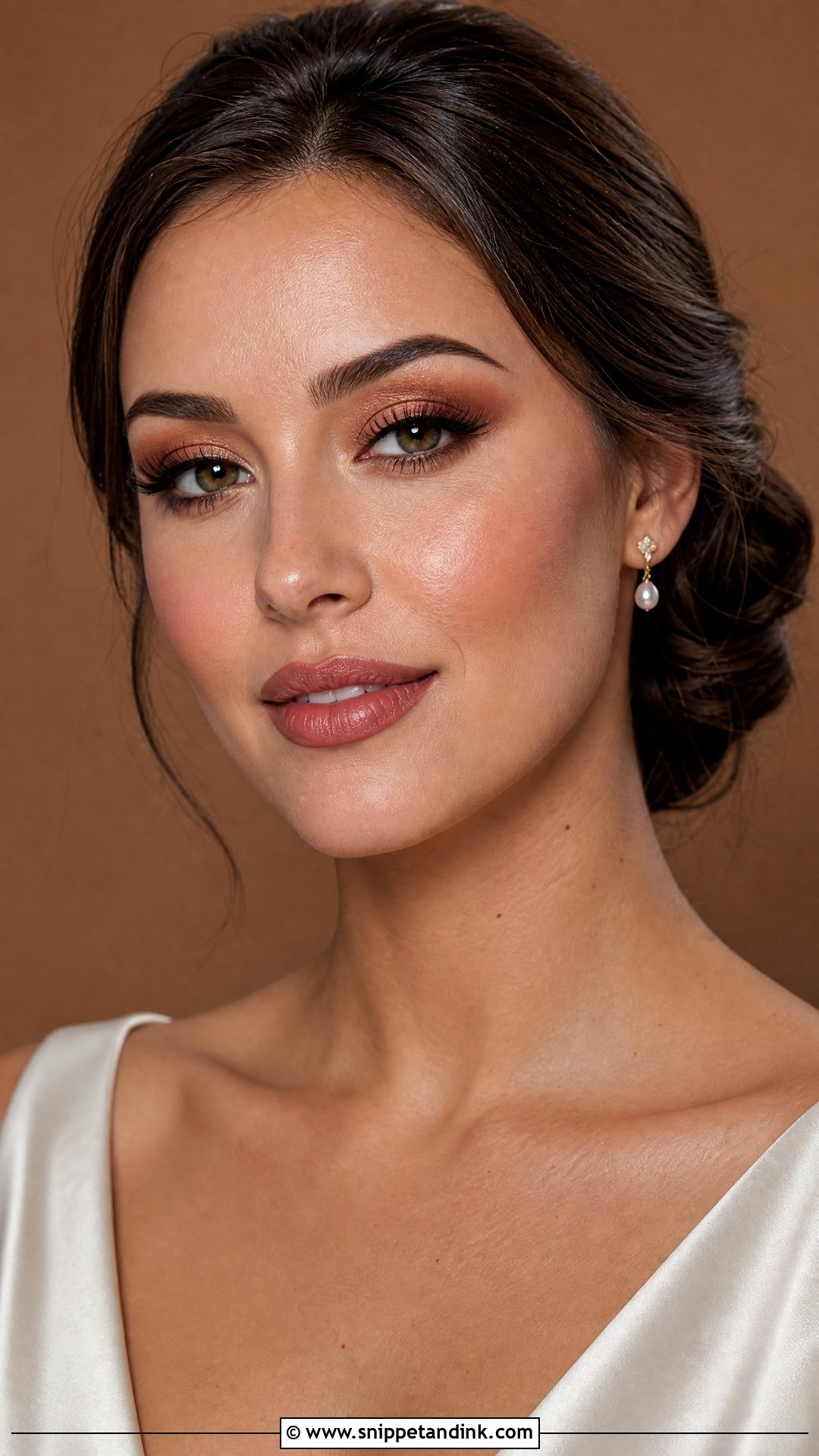 Soft Glam Bridal Makeup For Fall Wedding - Snippet and Ink - 25 Soft Glam Wedding Makeup Brides