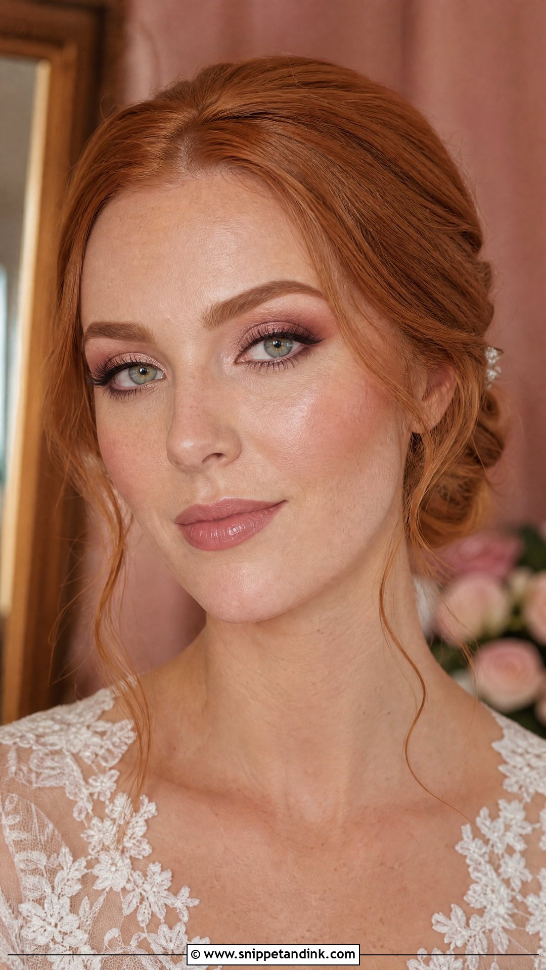Soft Glam Bridal Makeup For Green Eyes - Snippet and Ink - 20 Bridal Soft Glam Ideas