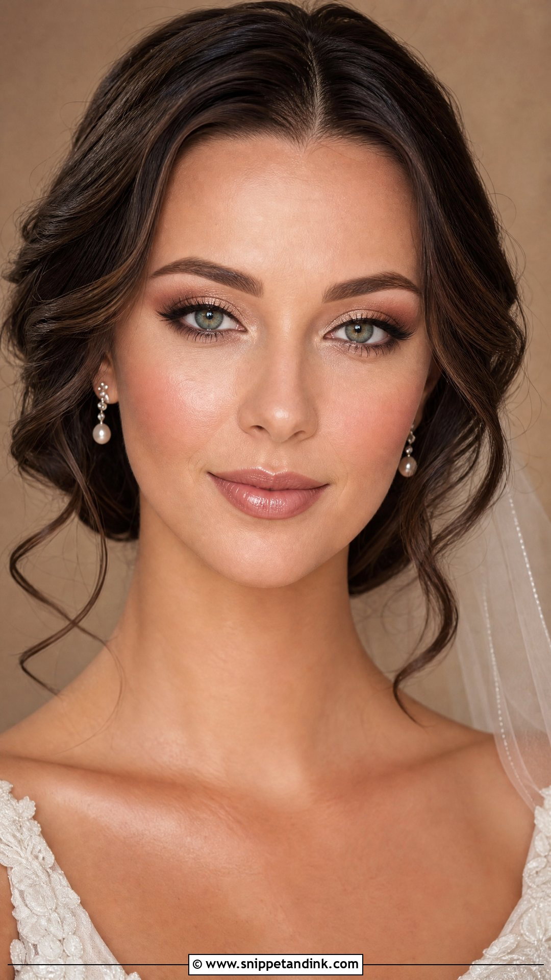 Soft Glam Bridal Makeup For Green Eyes - Snippet and Ink - 20 Bridal Wedding Makeup for Green Eyes