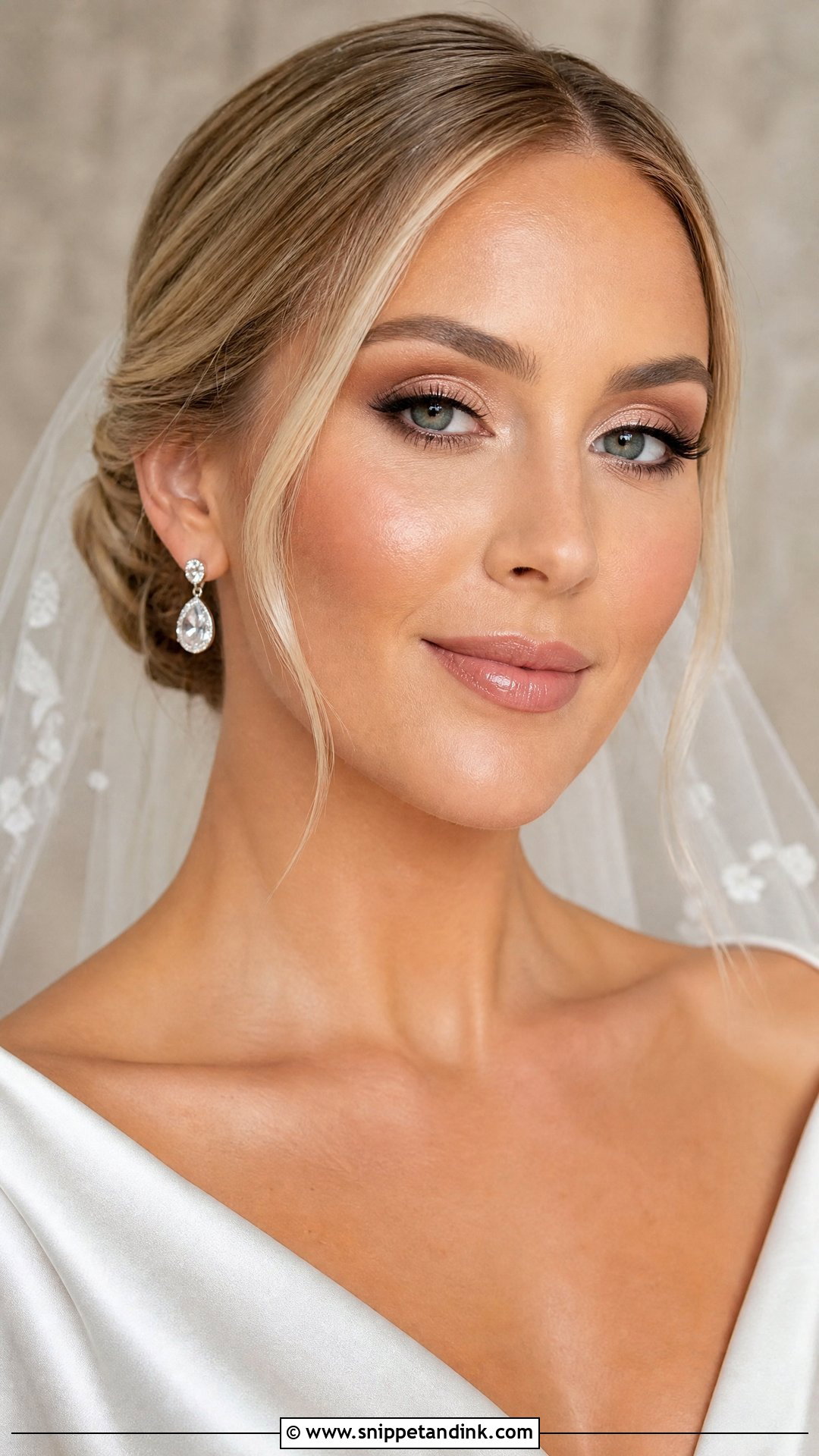 Soft Glam Bridal Makeup For Hazel Eyes - Snippet and Ink - 25 Bridal Makeup for Hazel Eyes