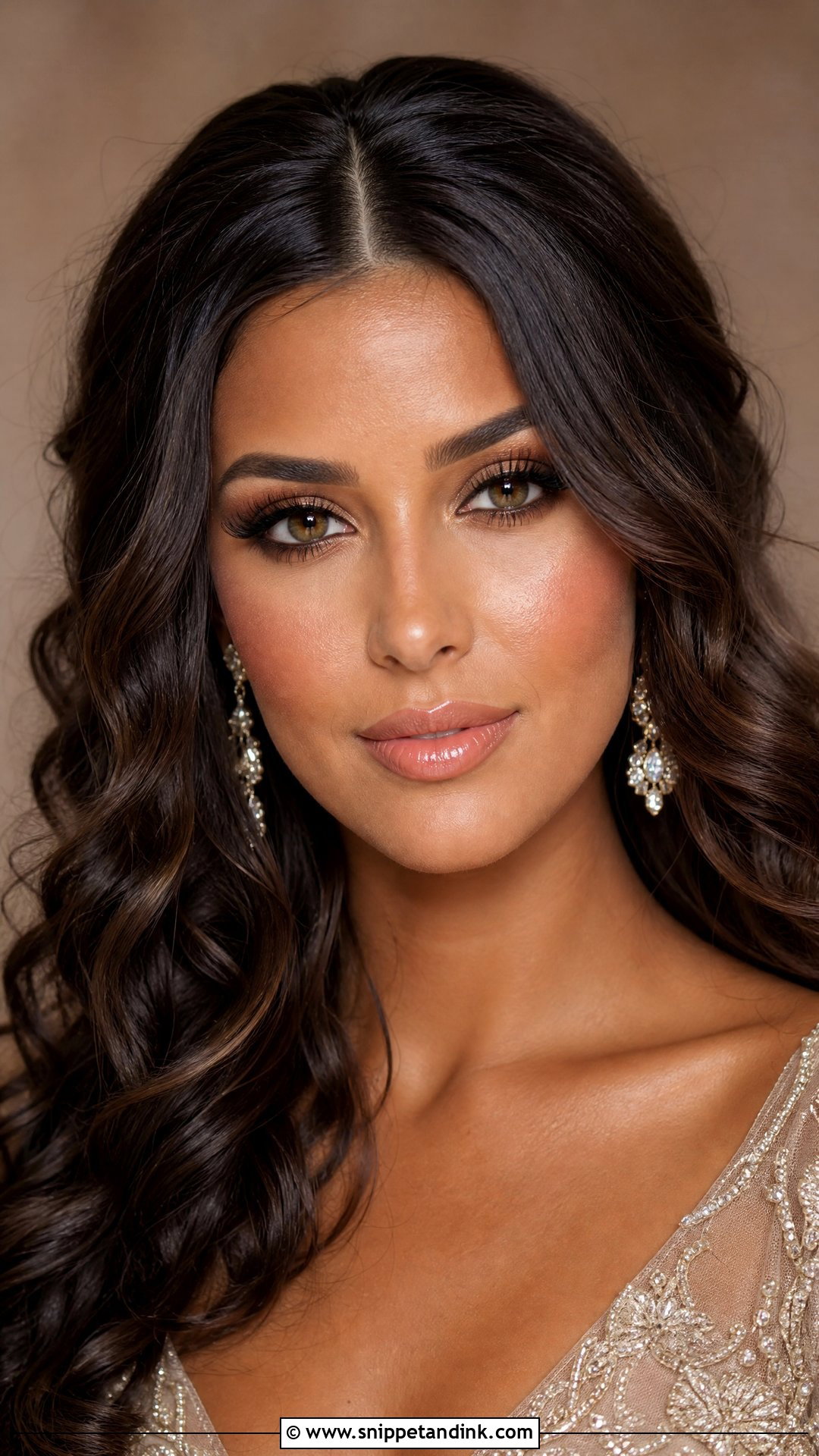 Soft Glam Bridal Makeup For Hazel Eyes - Snippet and Ink - 25 Soft Glam Wedding Makeup Brides