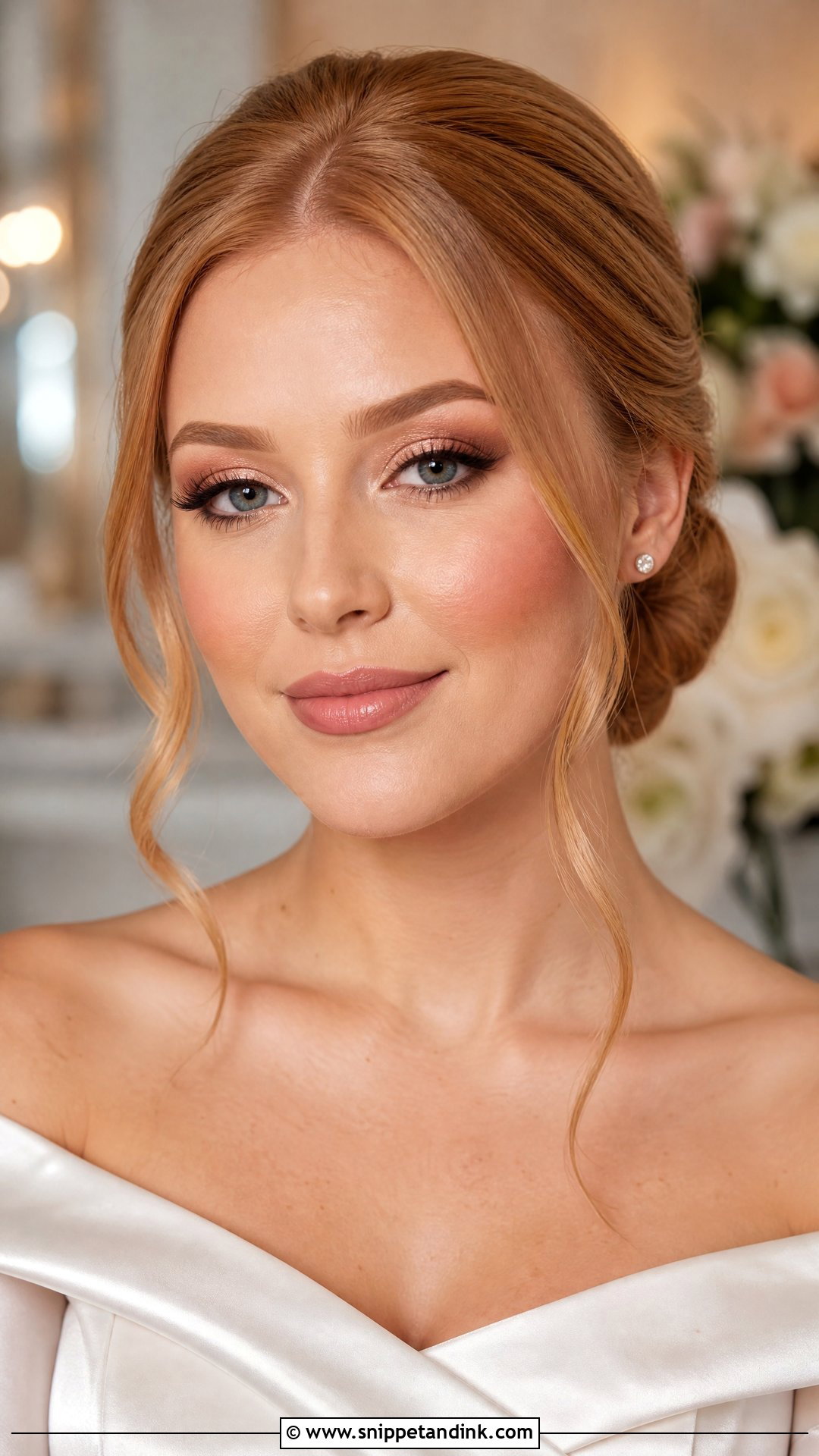 Soft Glam Bridal Makeup For Redheads - Snippet and Ink - 25 Bridal Makeup for Redheads
