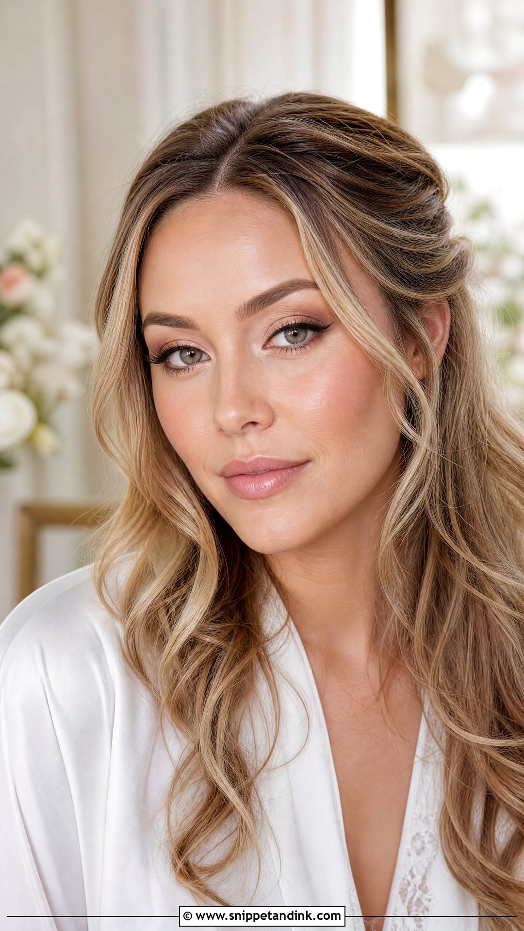 Soft Glam Bridal Makeup For Round Face - Snippet and Ink - 25 Bridal Makeup Round Face Ideas