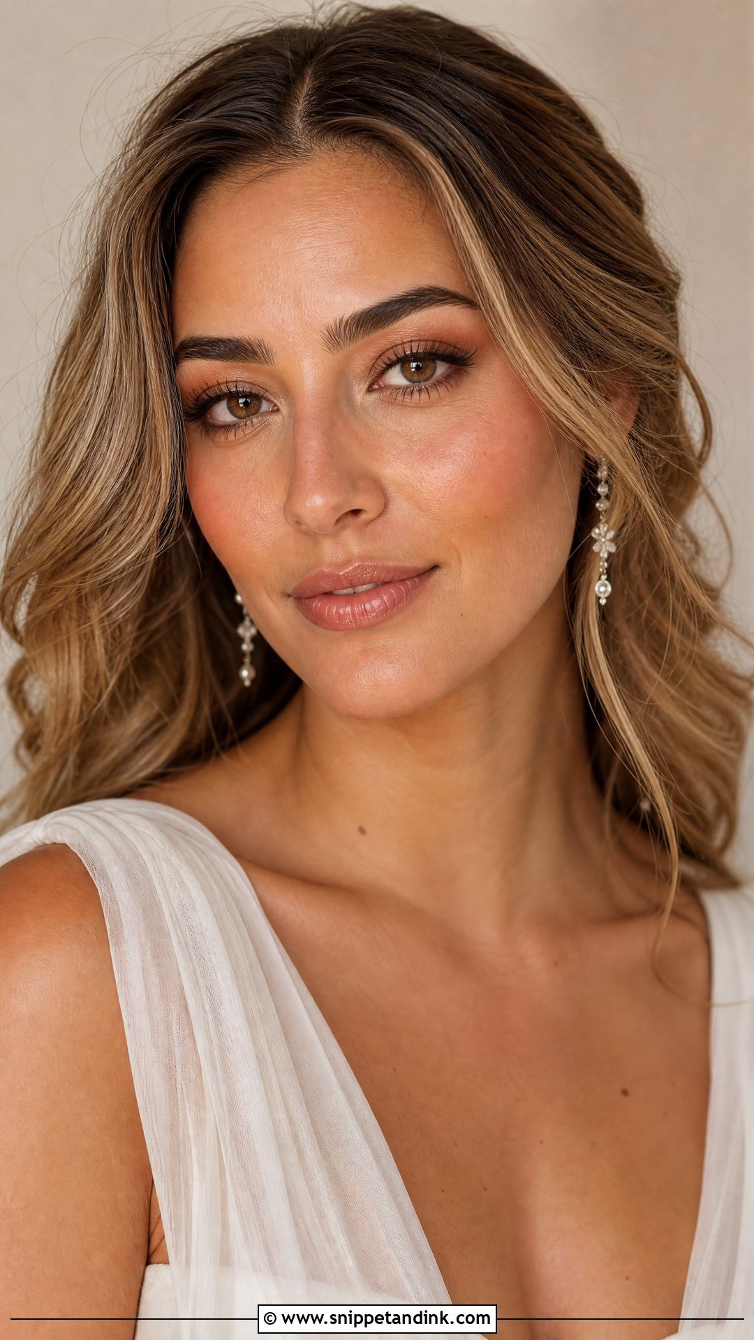Soft Glam Bridal Makeup For Summer Wedding - Snippet and Ink - 25 Soft Glam Wedding Makeup Brides