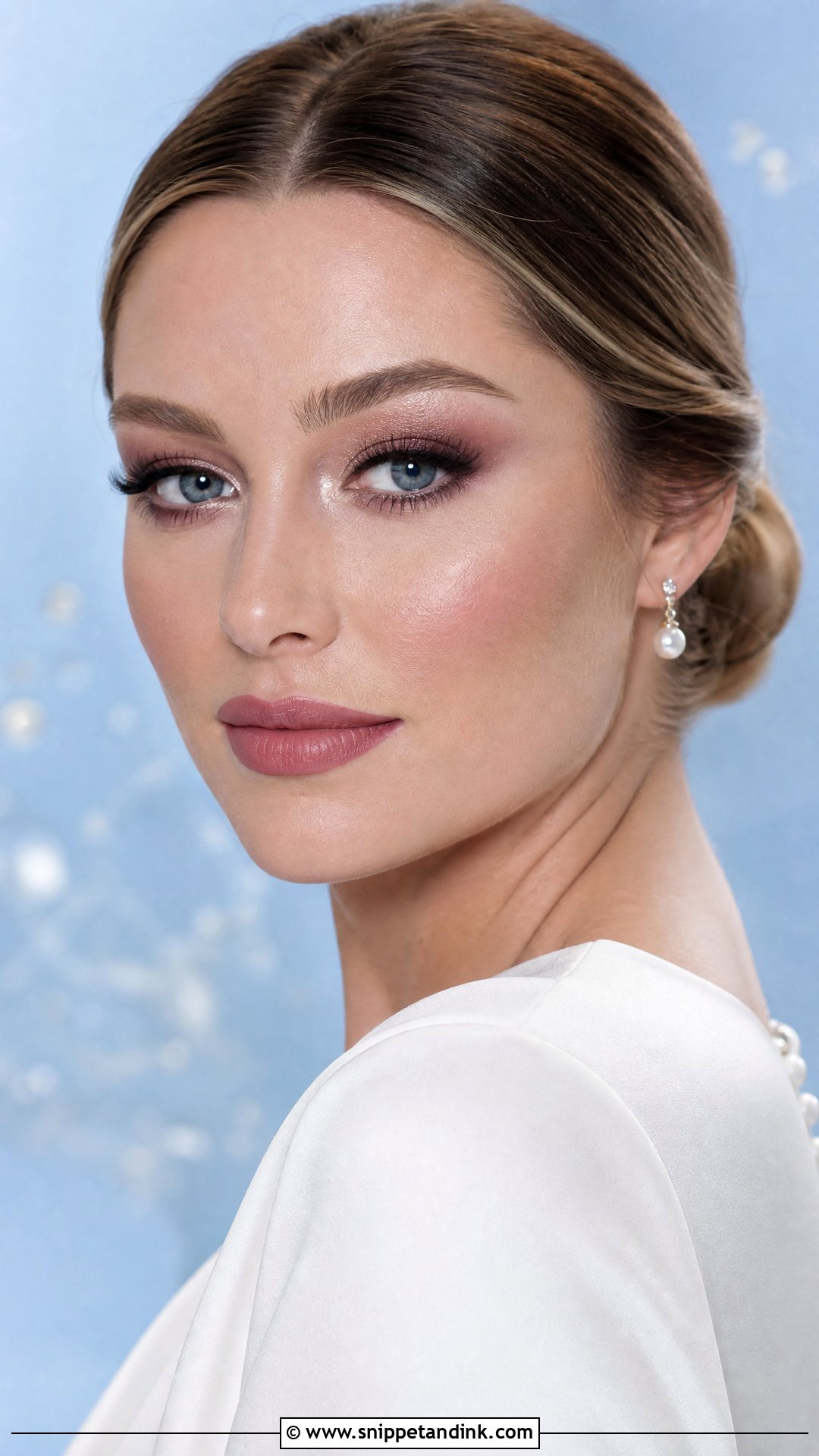 Soft Glam Bridal Makeup For Winter Wedding - Snippet and Ink - 25 Soft Glam Wedding Makeup Brides