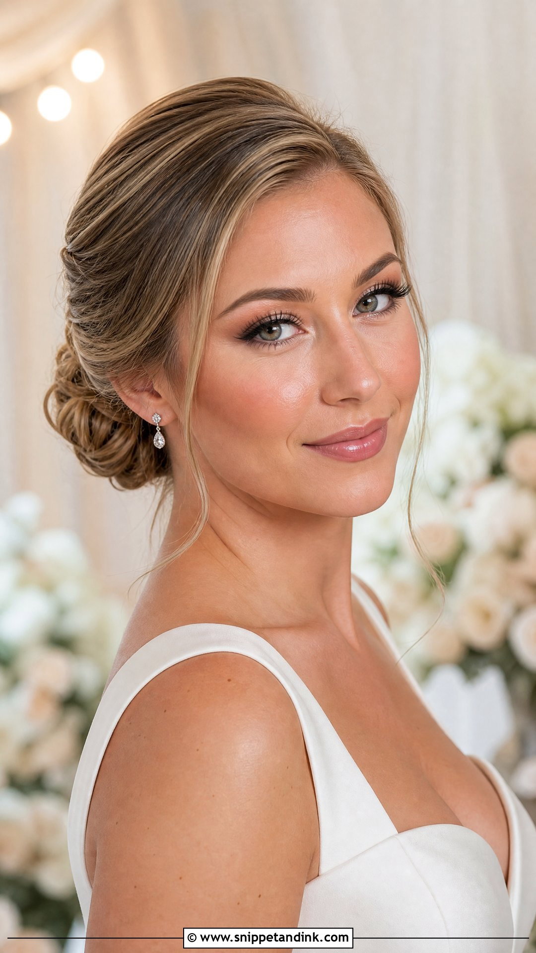 Soft Glam Bridal Makeup Look - Snippet and Ink - 35 Bridal Makeup Looks