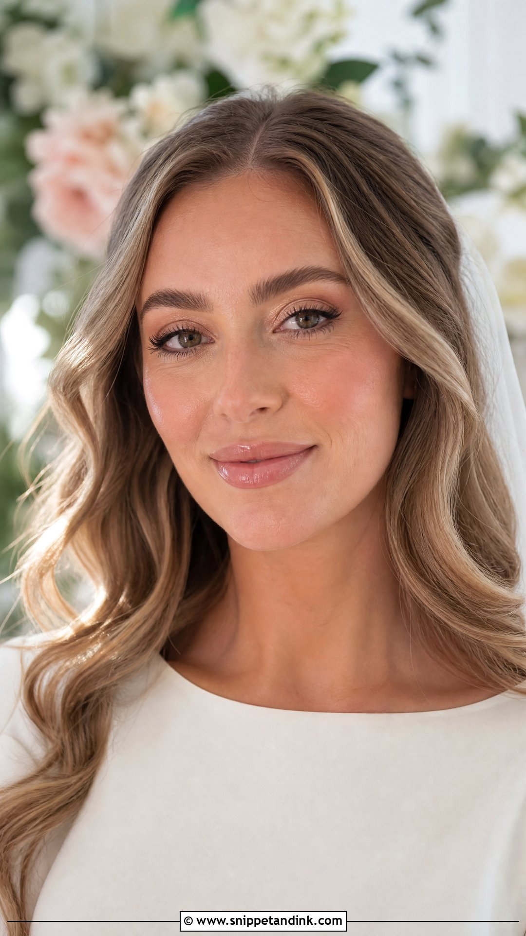 Soft Glam Bridal Makeup With Fluffy Brows - Snippet and Ink - 35 Soft Glam Bridal Makeup Ideas