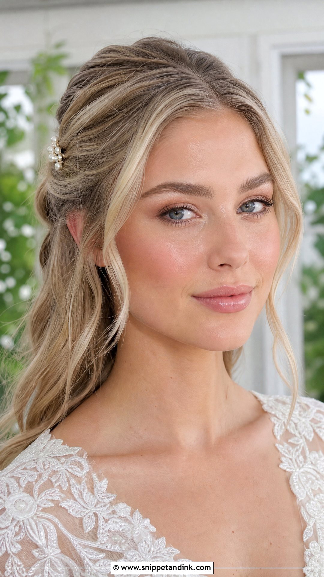 Soft Glam Bridal Makeup With No Eyeliner - Snippet and Ink - 35 Soft Glam Bridal Makeup Ideas