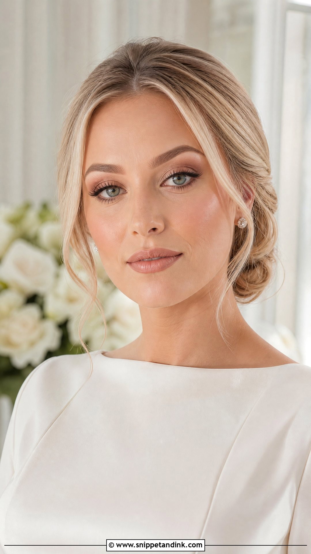 Soft Glam Bridal Makeup With Soft Arched Brows - Snippet and Ink - 35 Soft Glam Bridal Makeup Ideas