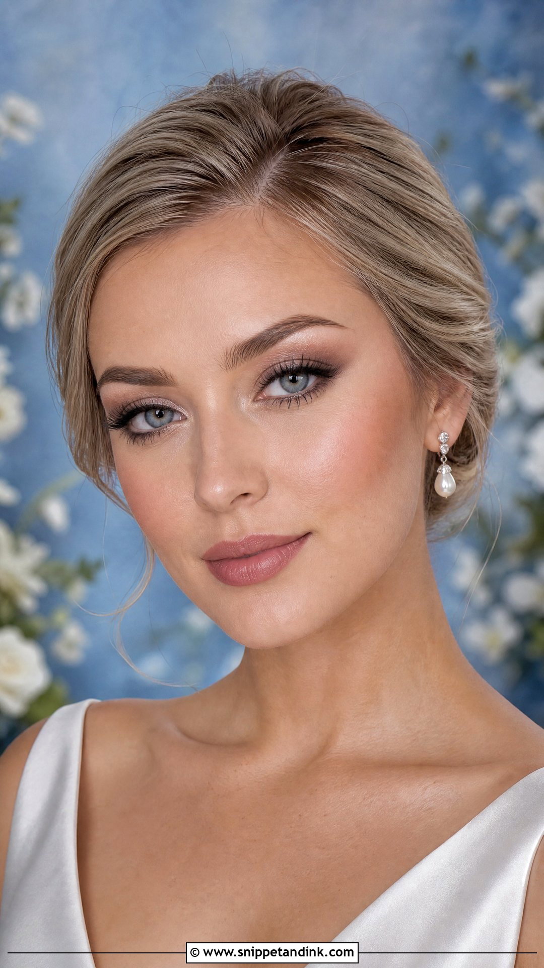 Soft Glam Bridal Makeup With Taupe Eyeshadow - Snippet and Ink - 30 Soft Glam Bridal Make Up Ideas