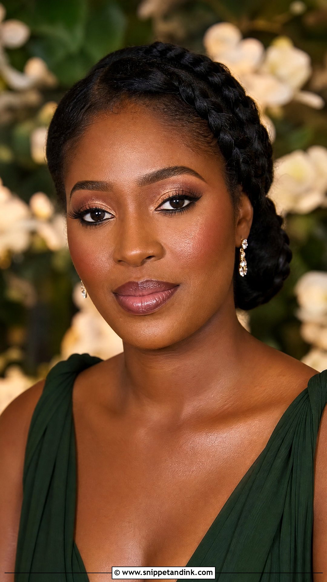 Soft Glam Bridesmaid Makeup For Deep Skin - Snippet and Ink - 30 Soft Glam Bridesmaid Makeup Ideas