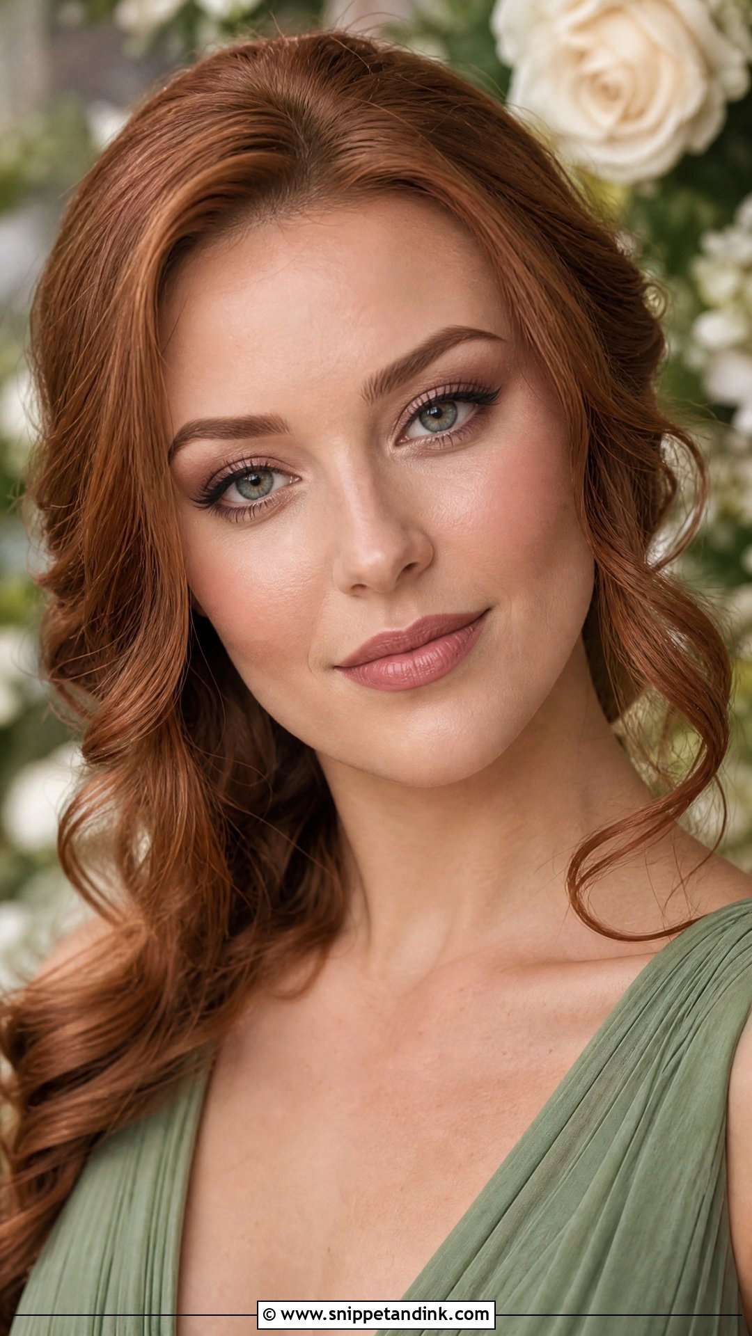 Soft Glam Bridesmaid Makeup For Green Eyes - Snippet and Ink - 30 Soft Glam Bridesmaid Makeup Ideas