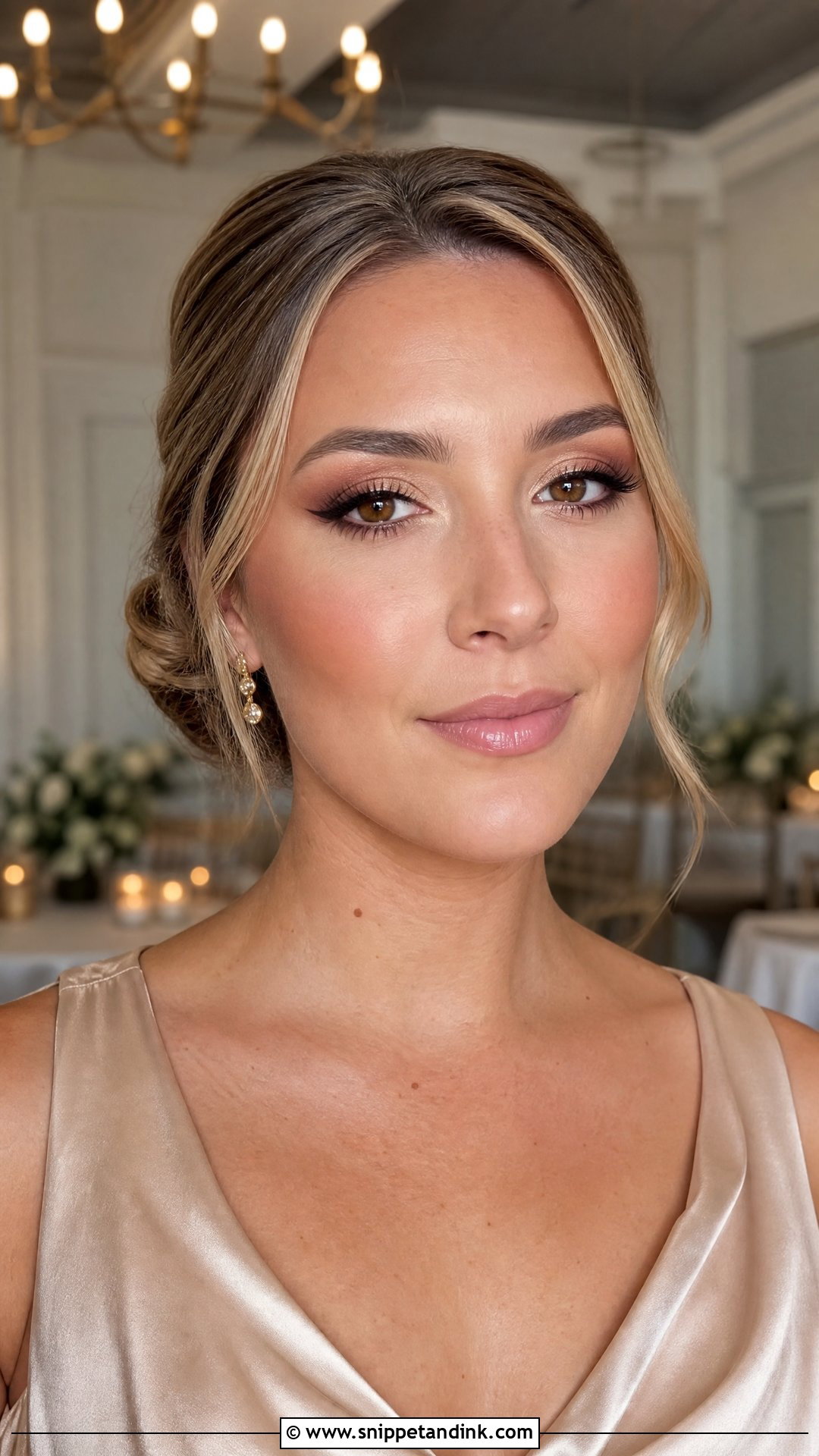 Soft Glam Bridesmaid Makeup for Brown Eyes - Snippet and Ink - 20 Bridesmaid Makeup for Brown Eyes Wedding