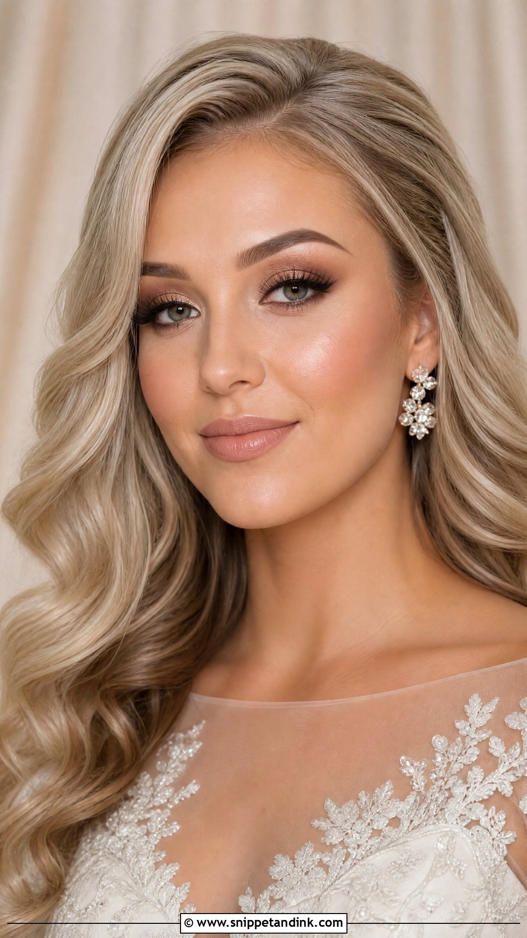 Soft Glam Bronze Wedding Makeup For Brown Eyes - Snippet and Ink - 20 Bronze Wedding Makeup for Brown Eyes