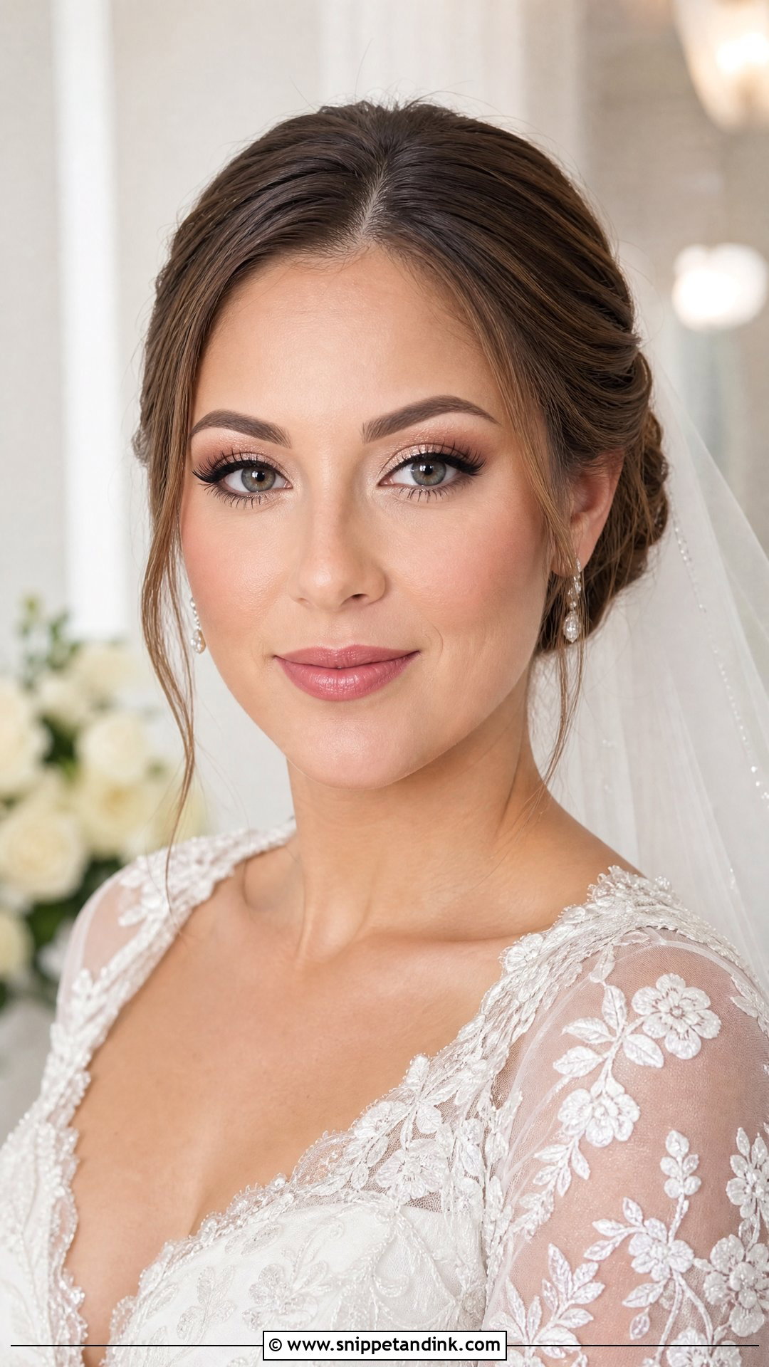 Soft Glam Christian Bridal Makeup - Snippet and Ink - 20 Christian Bridal Makeup Ideas