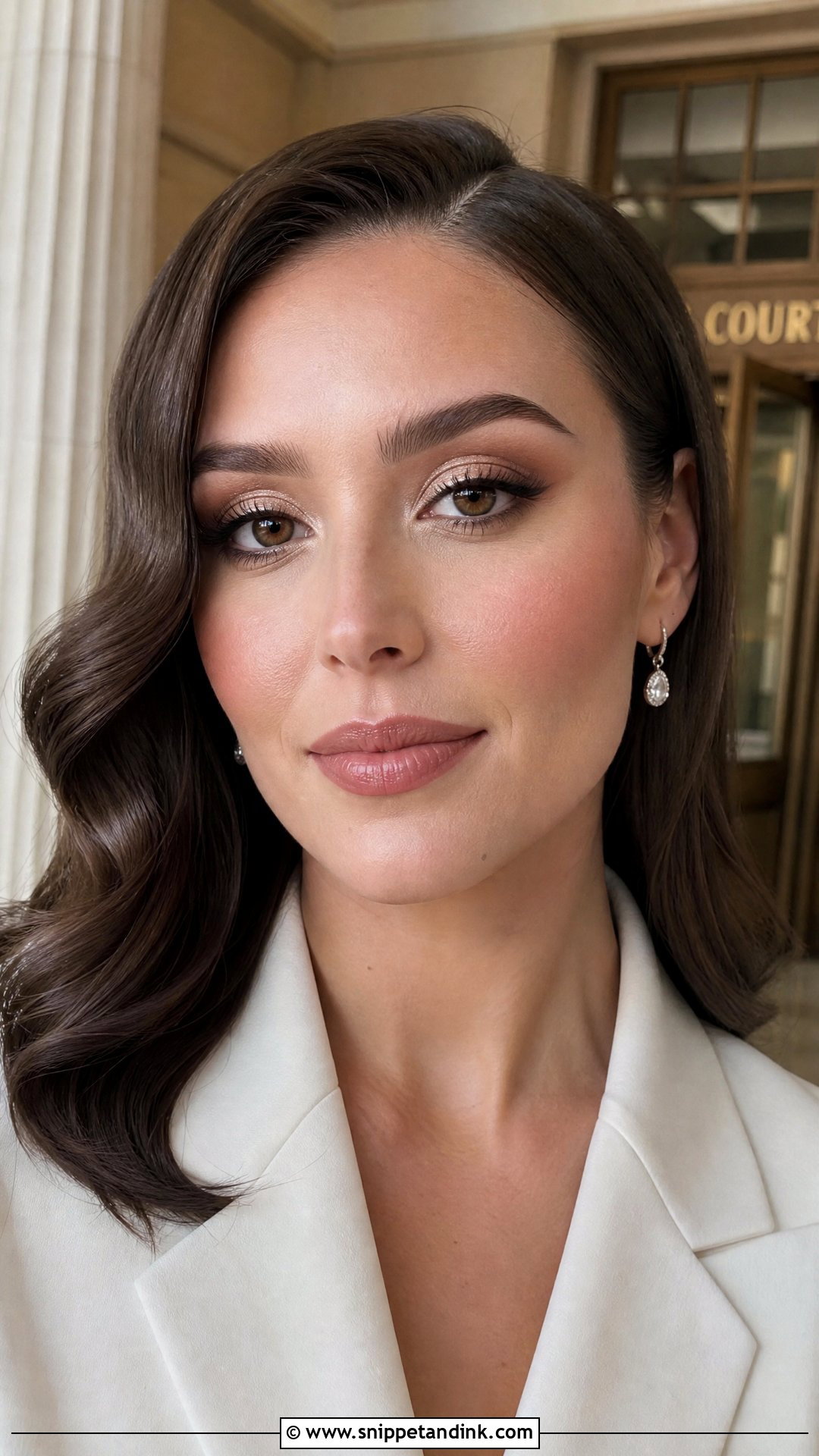 Soft Glam Civil Wedding Makeup - Snippet and Ink - 20 Civil Wedding Makeup Brides
