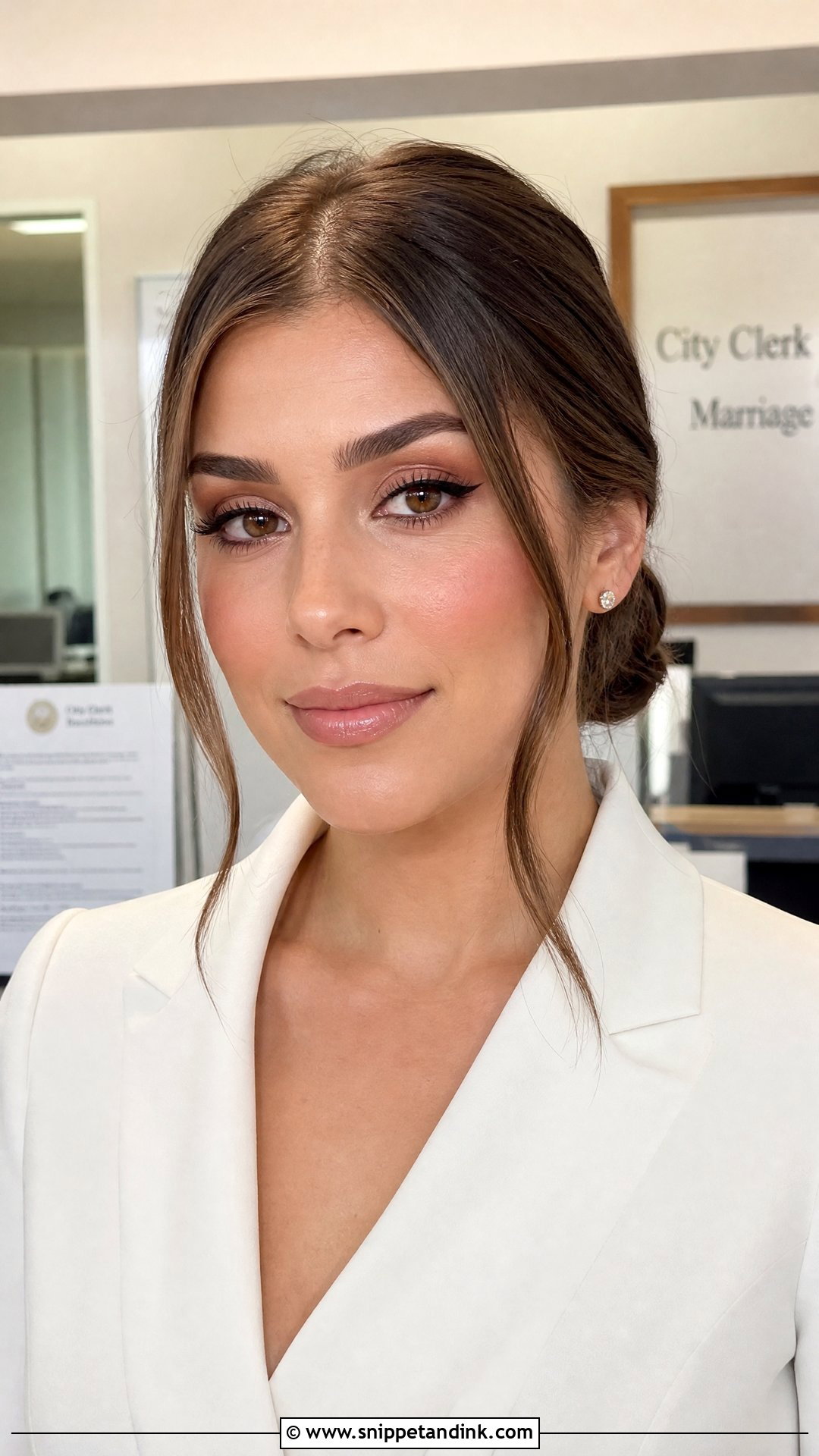 Soft Glam Courthouse Wedding Makeup - Snippet and Ink - 20 Courthouse Wedding Makeup Ideas