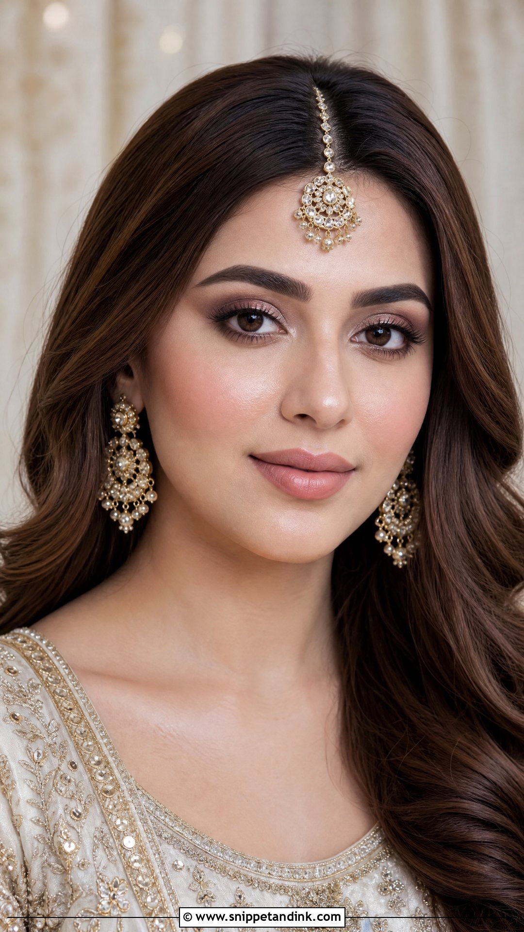 Soft Glam Desi Bridal Makeup - Snippet and Ink - 25 Desi Bridal Makeup Ideas