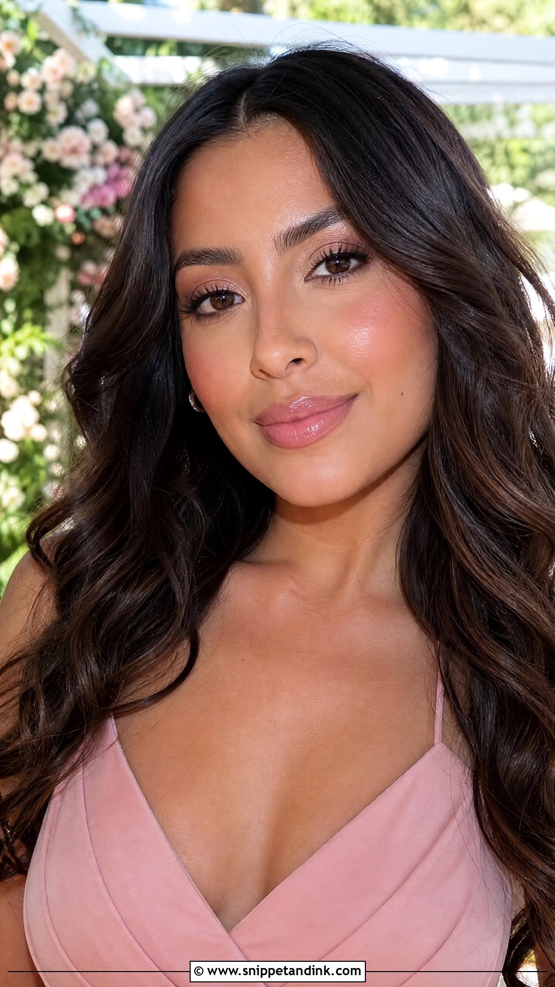 Soft Glam Dewy Makeup Wedding Guest - Snippet and Ink - 20 Soft Glam Makeup Wedding Guest Ideas