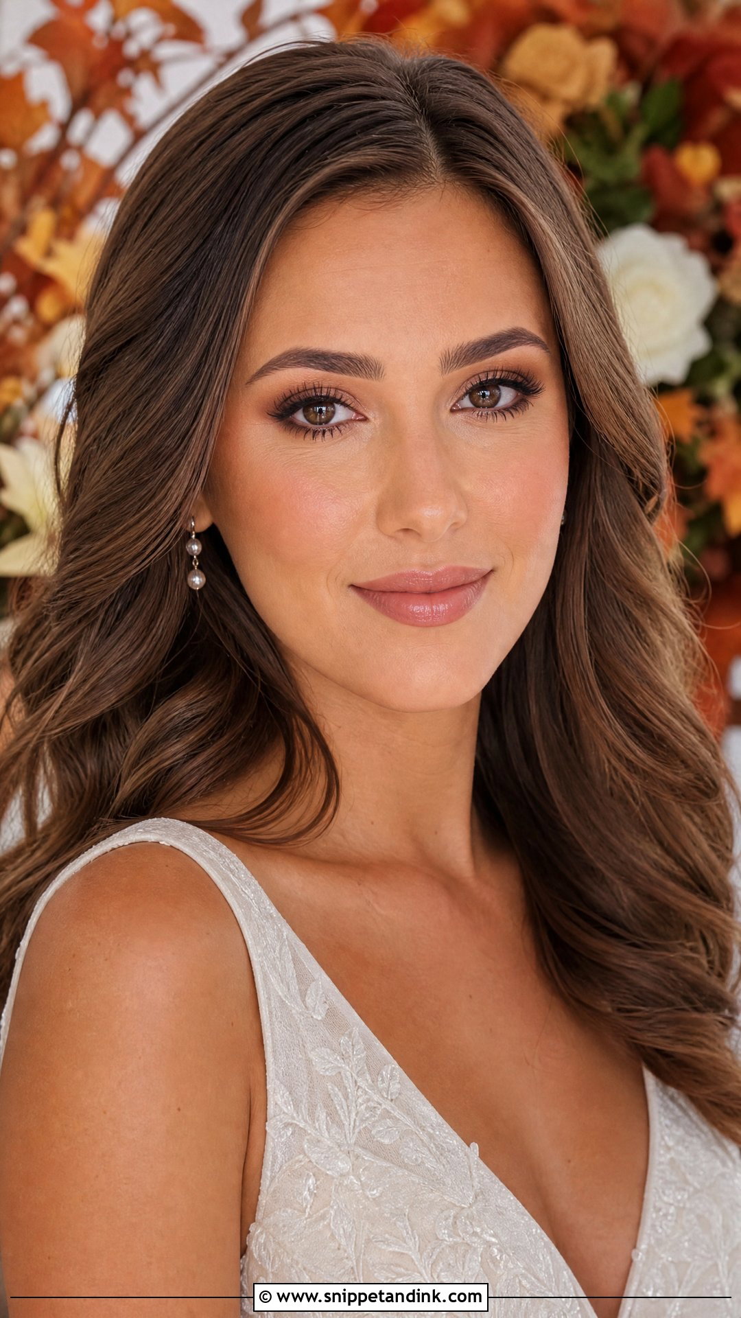 Soft Glam Fall Bridal Makeup - Snippet and Ink - 25 Fall Wedding Makeup for Bride Ideas