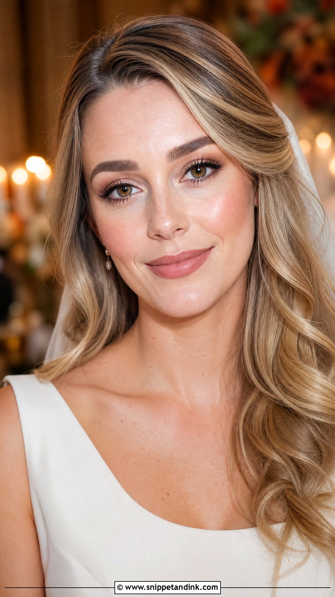 Soft Glam Fall Bridal Makeup - Snippet and Ink - 20 Fall Bridal Makeup Ideas