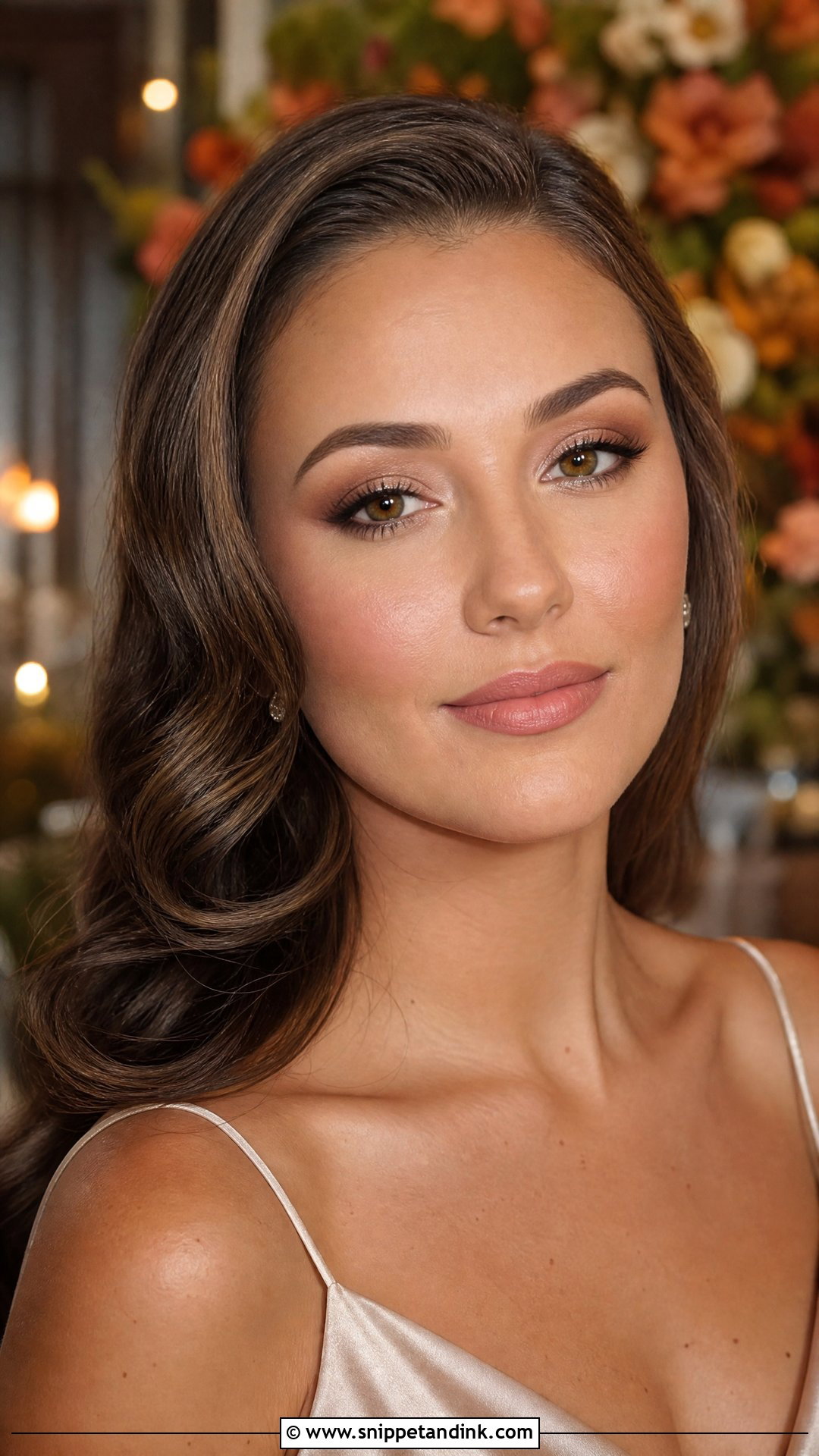 Soft Glam Fall Wedding Makeup - Snippet and Ink - 30 Fall Wedding Makeup Ideas